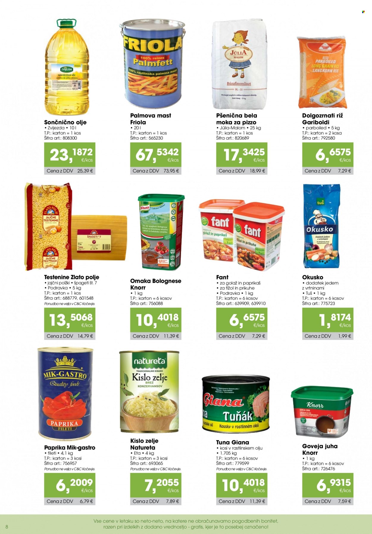 Tuš Cash & Carry katalog - 5.1.2023 - 8.2.2023. Stran 8