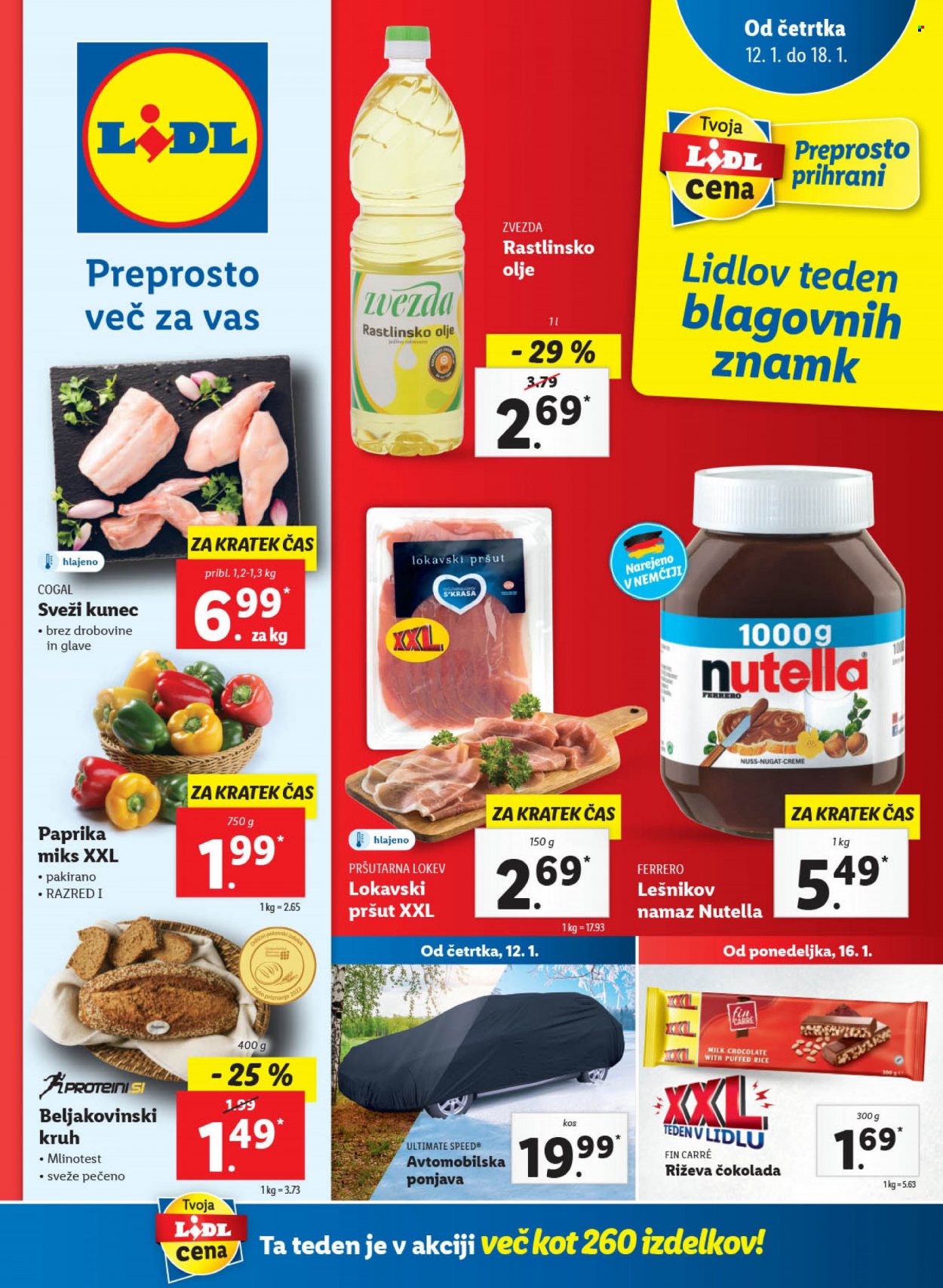 Lidl katalog - 12.1.2023 - 18.1.2023. Stran 1