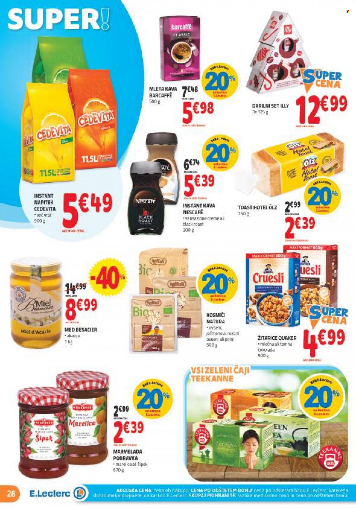 E.Leclerc katalog - 11.1.2023 - 21.1.2023. Stran 28