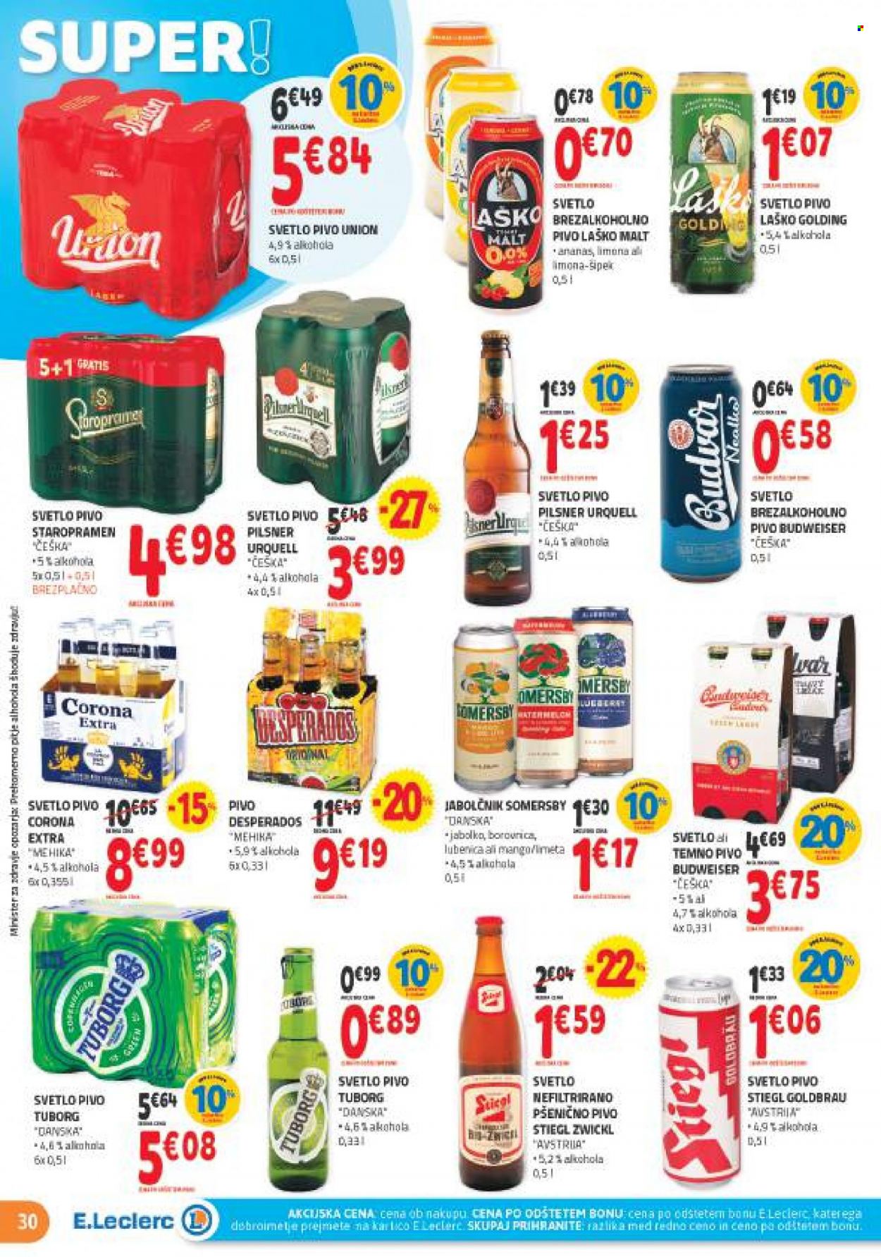 E.Leclerc katalog - 11.1.2023 - 21.1.2023. Stran 30