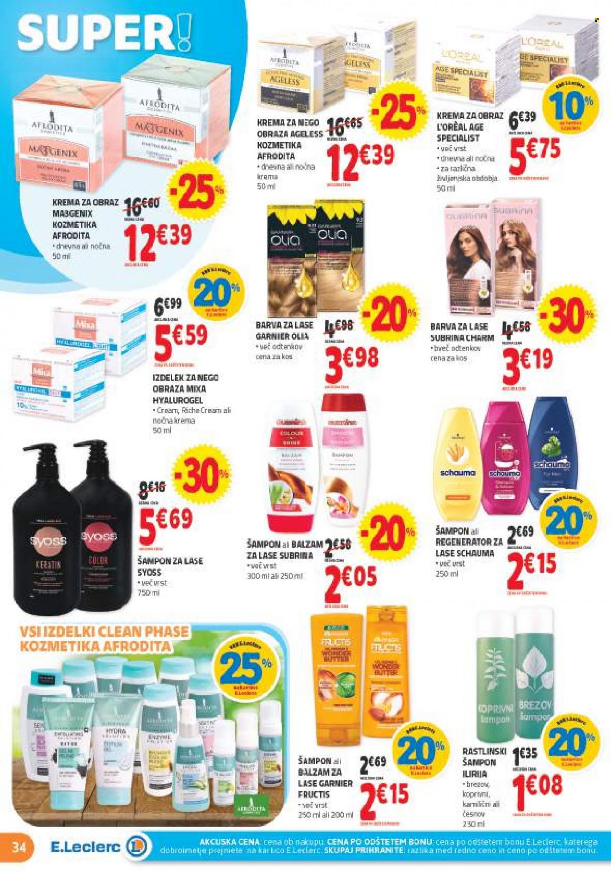 E.Leclerc katalog - 11.1.2023 - 21.1.2023. Stran 34
