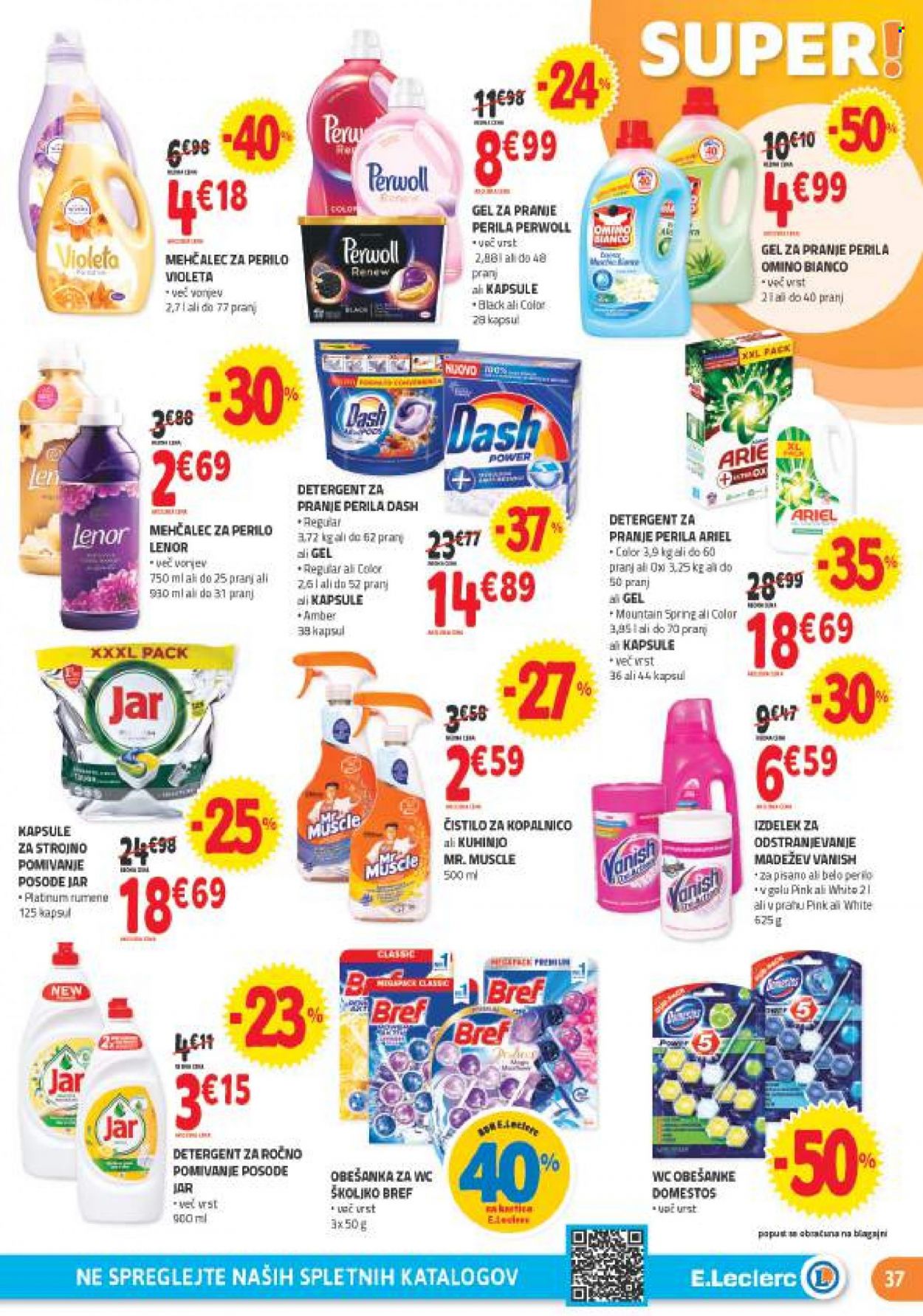 E.Leclerc katalog - 11.1.2023 - 21.1.2023. Stran 37