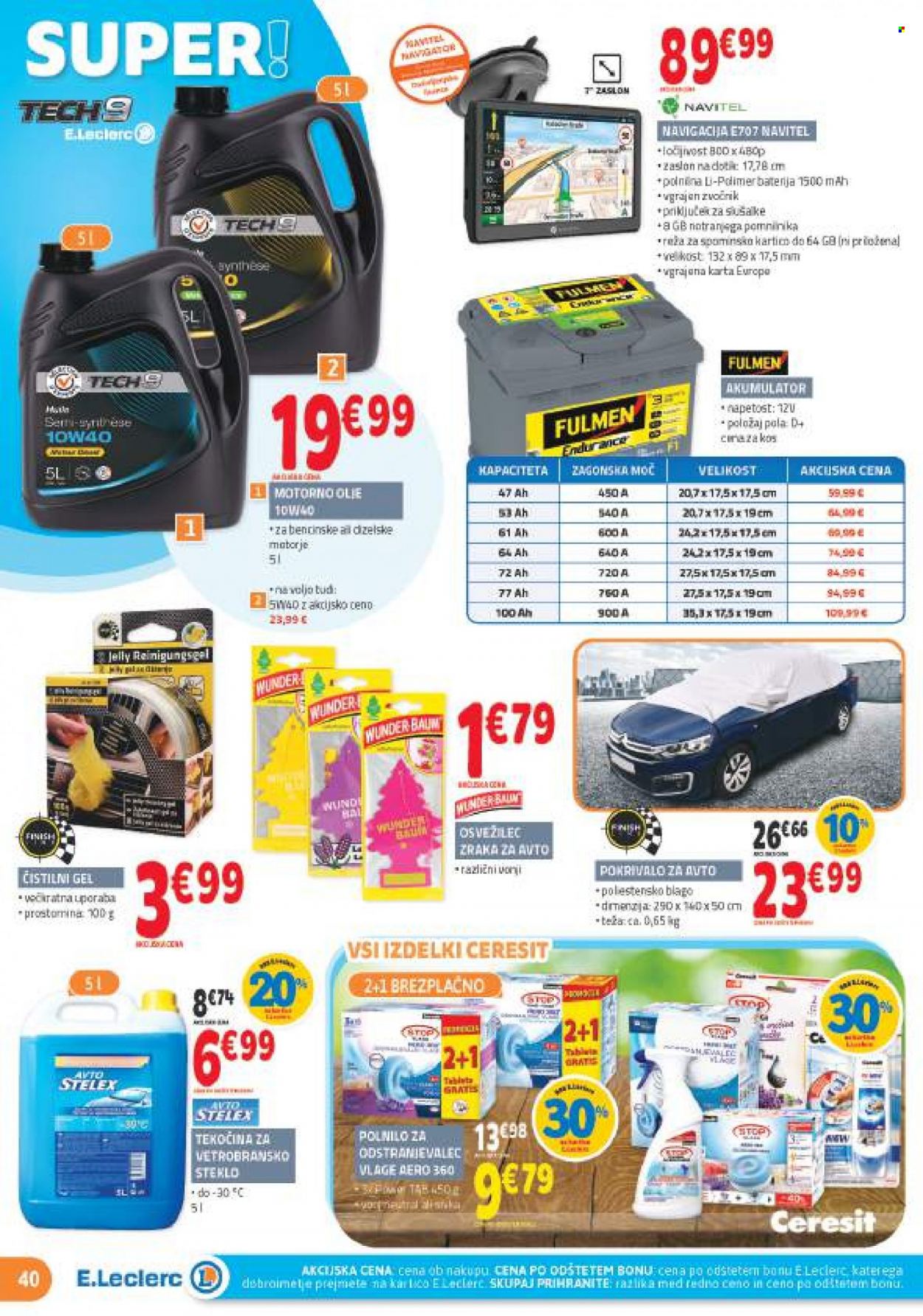 E.Leclerc katalog - 11.1.2023 - 21.1.2023. Stran 40