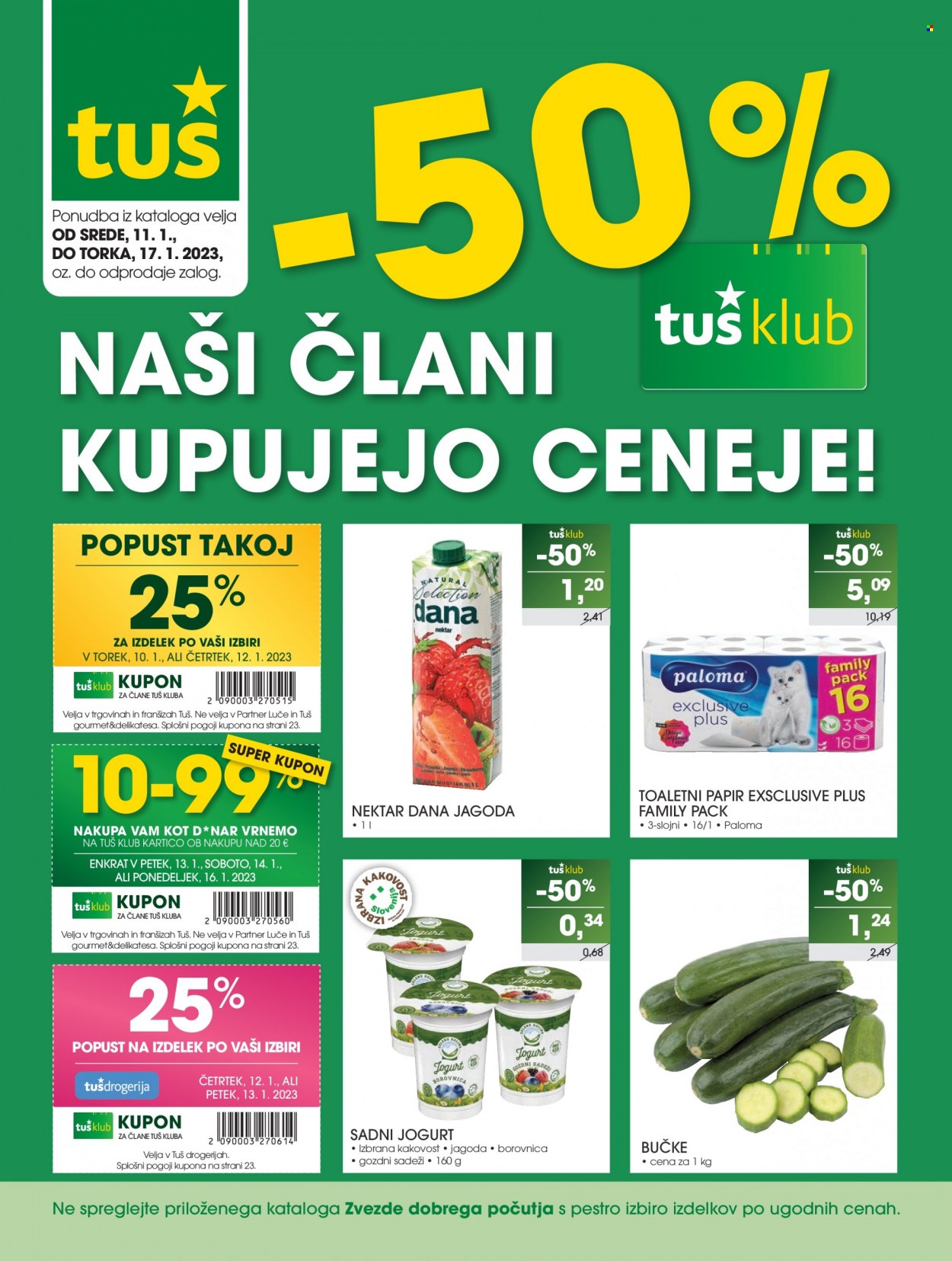 Tuš katalog - 11.1.2023 - 17.1.2023. Stran 1