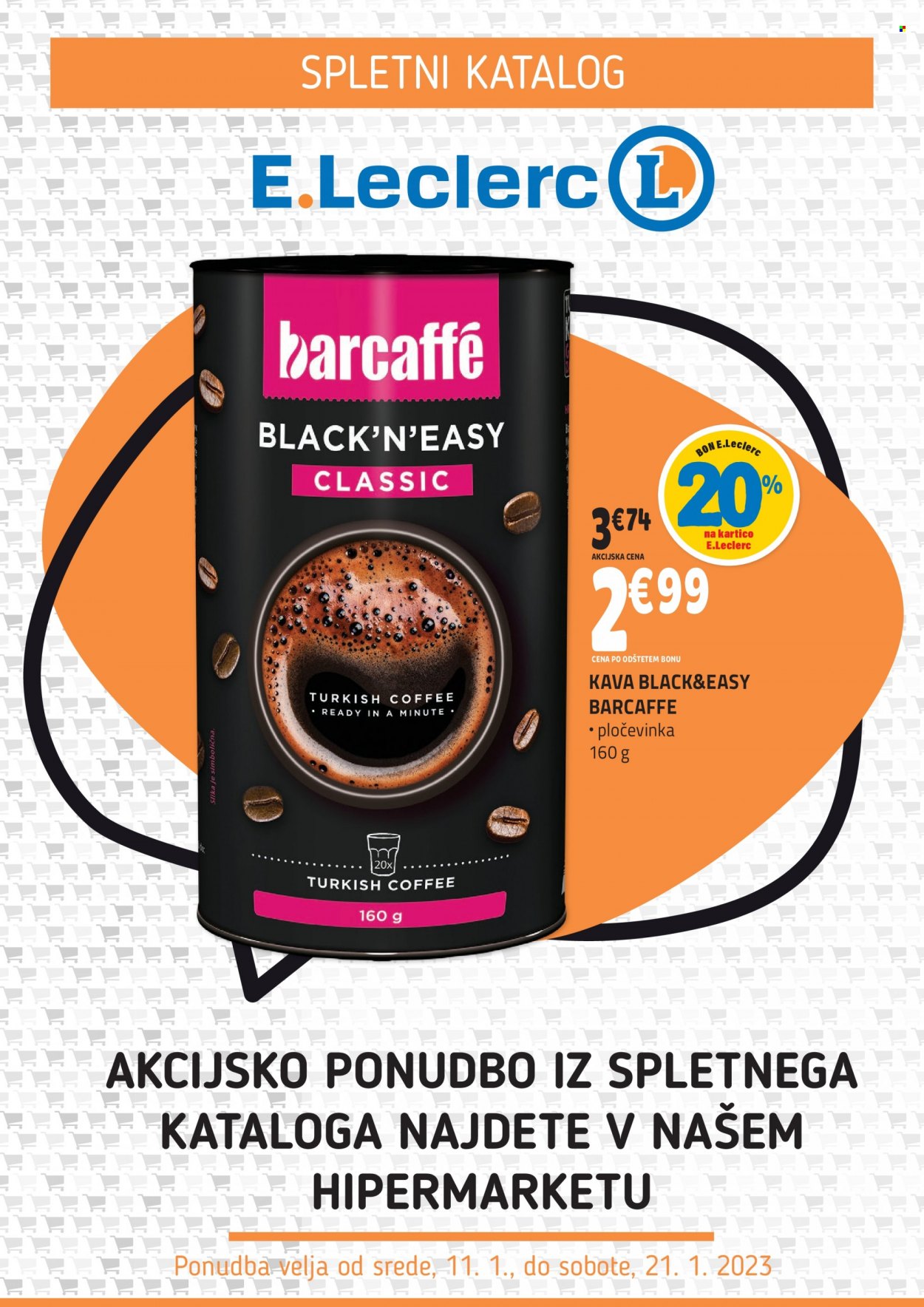 E.Leclerc katalog - 11.1.2023 - 21.1.2023. Stran 1