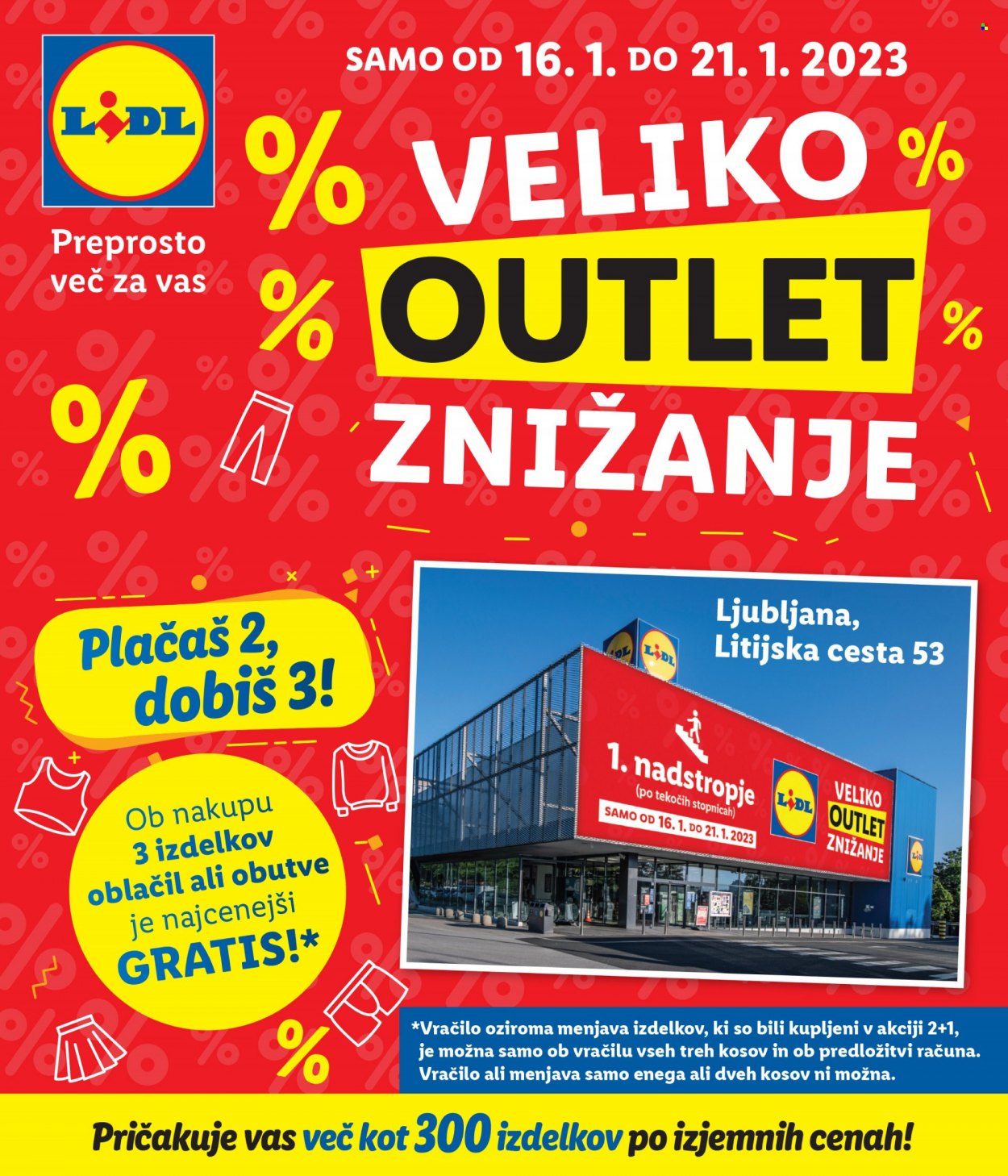Lidl katalog - 16.1.2023 - 21.1.2023. Stran 1