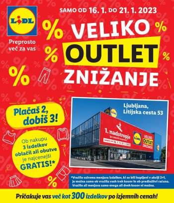 Lidl katalog - 16.1.2023 - 21.1.2023.