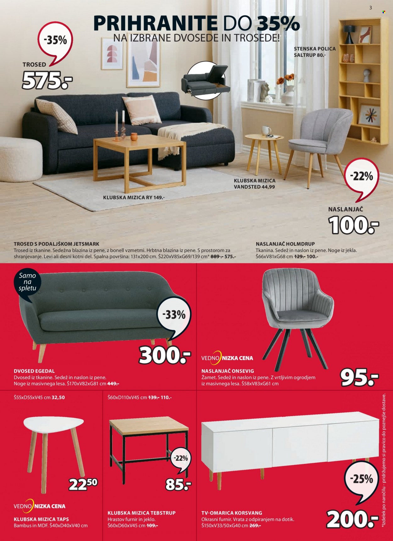 JYSK katalog - 12.1.2023 - 1.2.2023. Stran 3