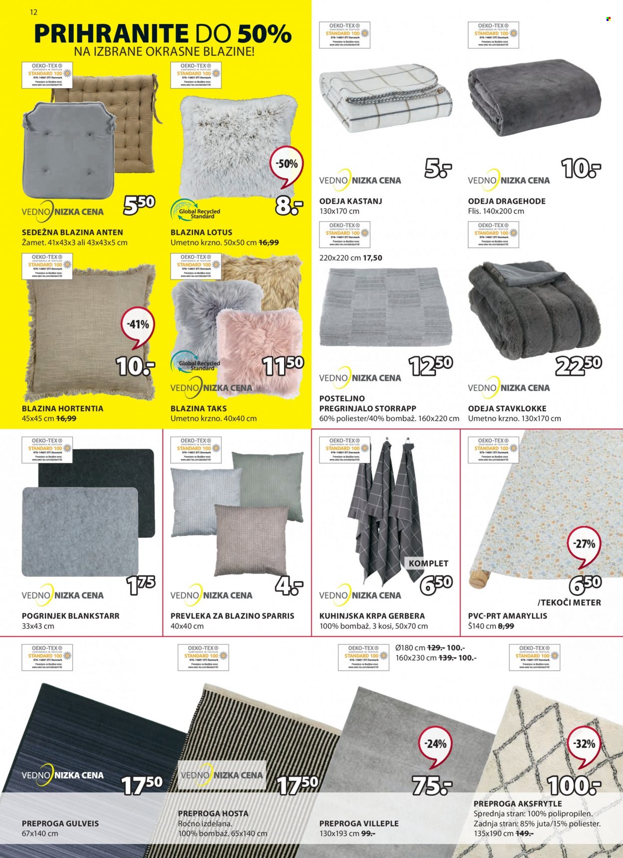 JYSK katalog - 12.1.2023 - 1.2.2023. Stran 12