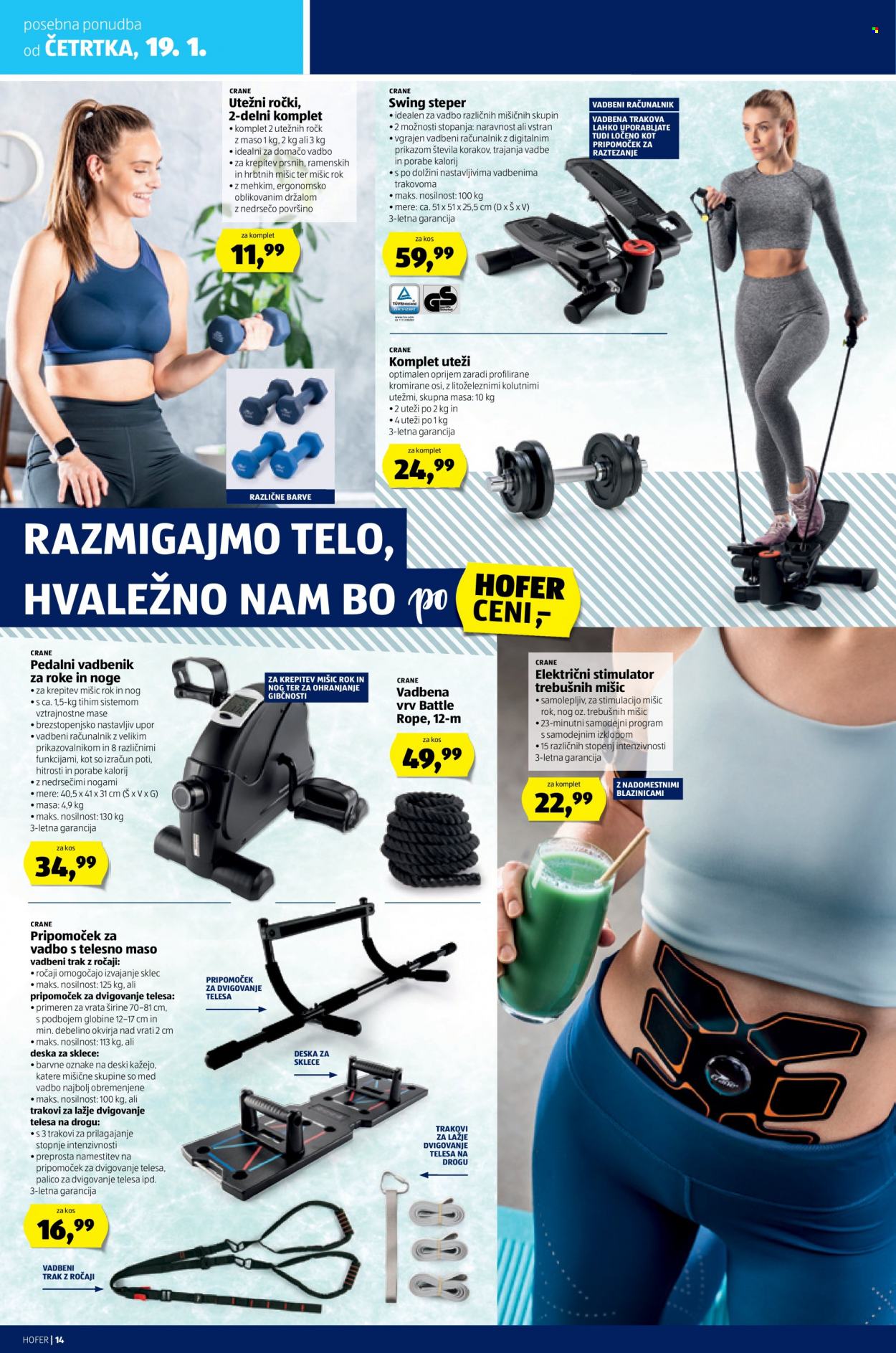 Hofer katalog - 12.1.2023 - 21.1.2023. Stran 14