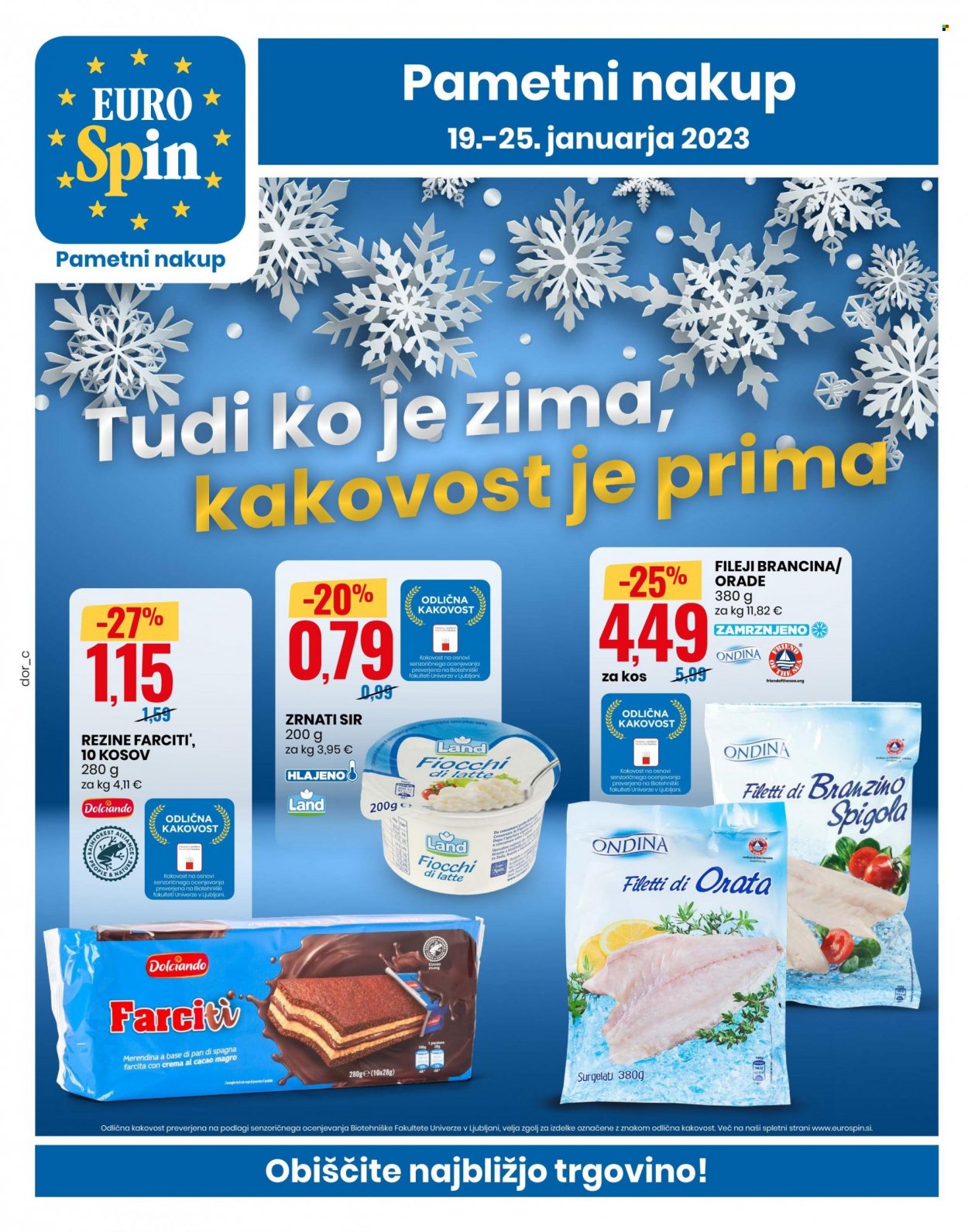 EuroSpin katalog - 19.1.2023 - 25.1.2023. Stran 1