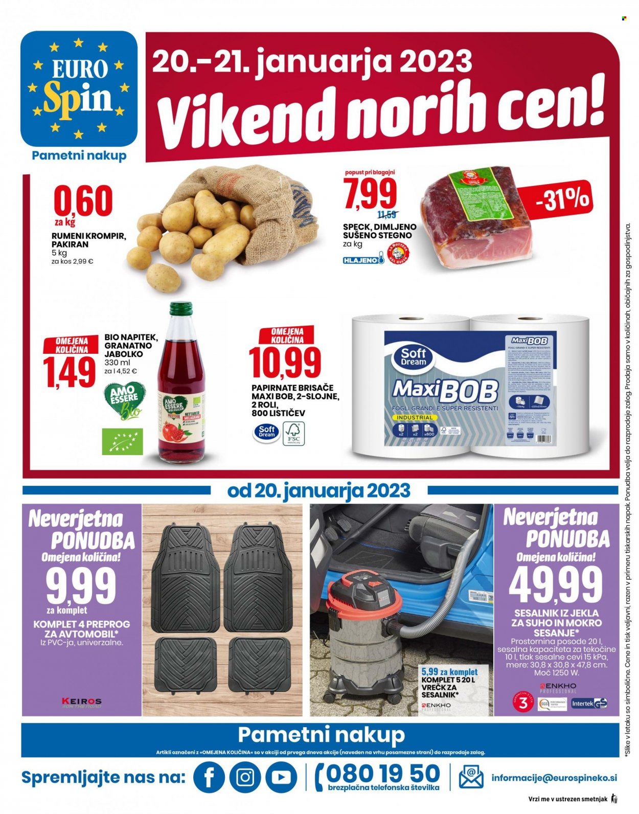 EuroSpin katalog - 19.1.2023 - 25.1.2023. Stran 12