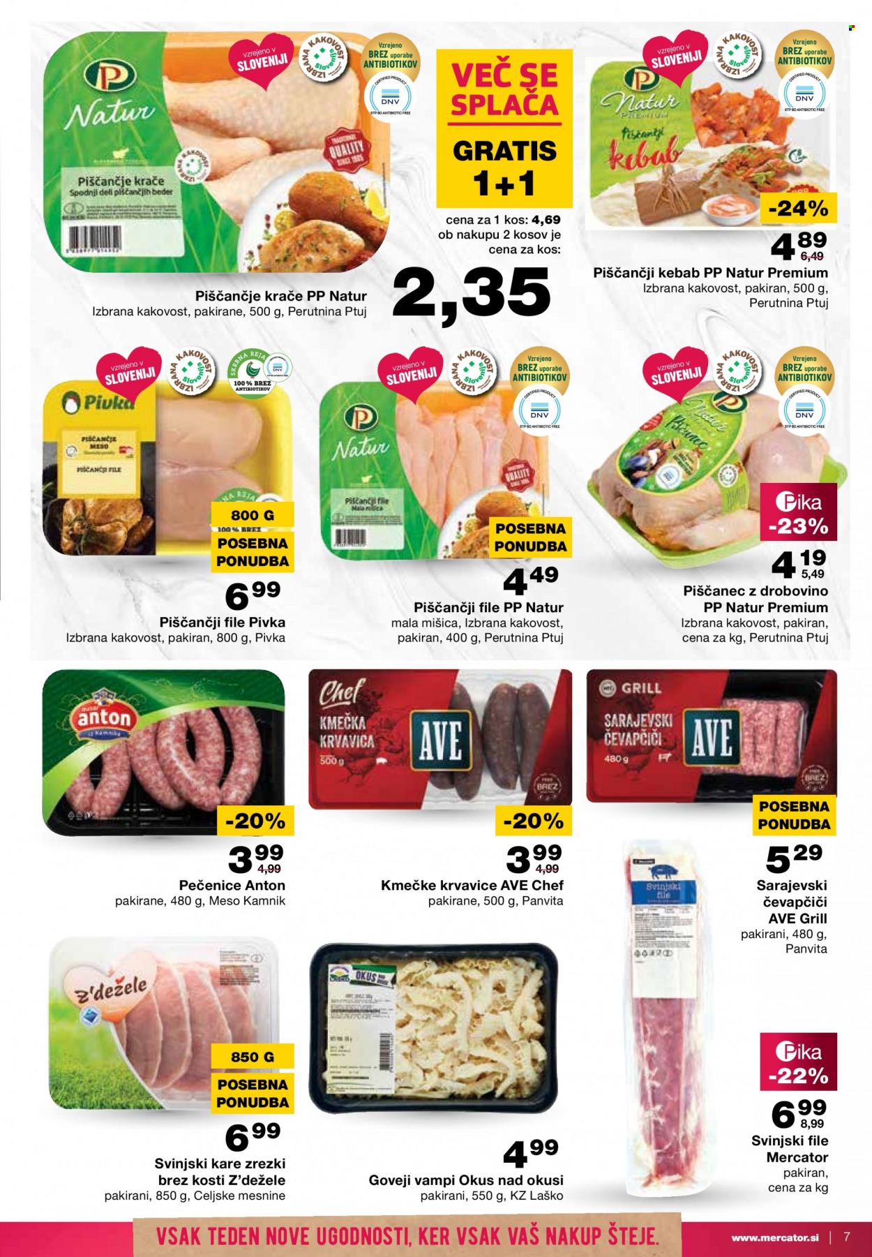 Mercator katalog - 19.1.2023 - 25.1.2023. Stran 7