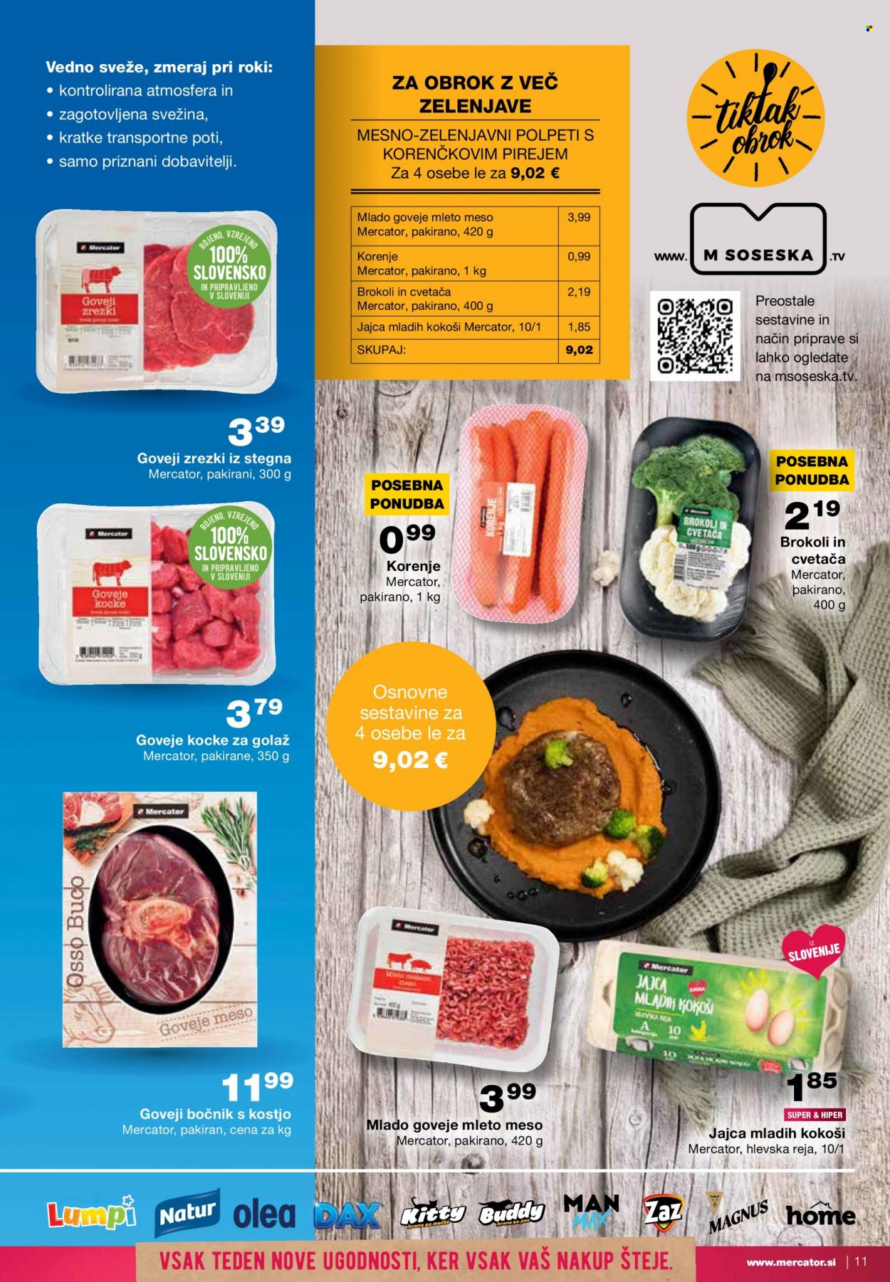 Mercator katalog - 19.1.2023 - 25.1.2023. Stran 11
