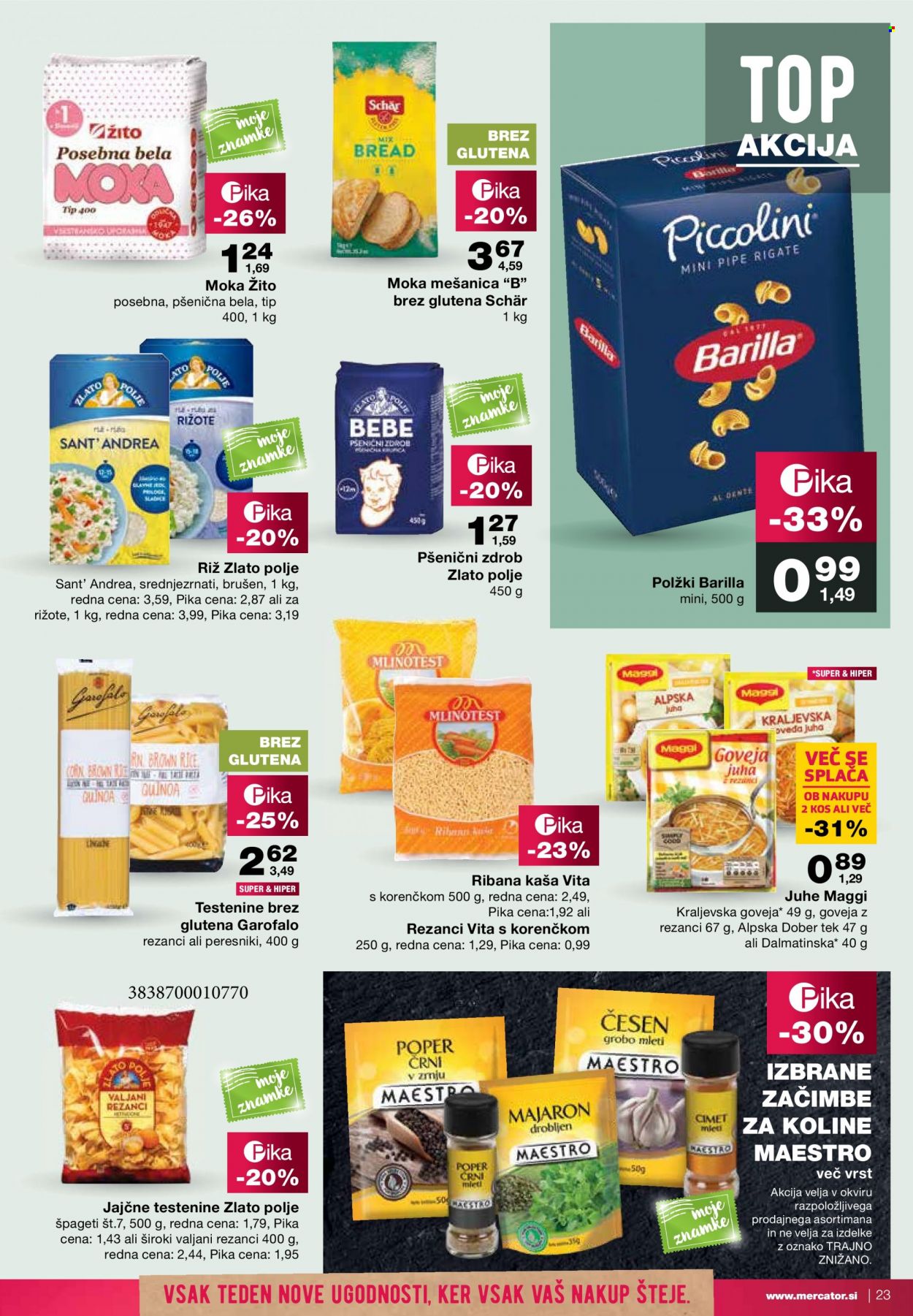 Mercator katalog - 19.1.2023 - 25.1.2023. Stran 23