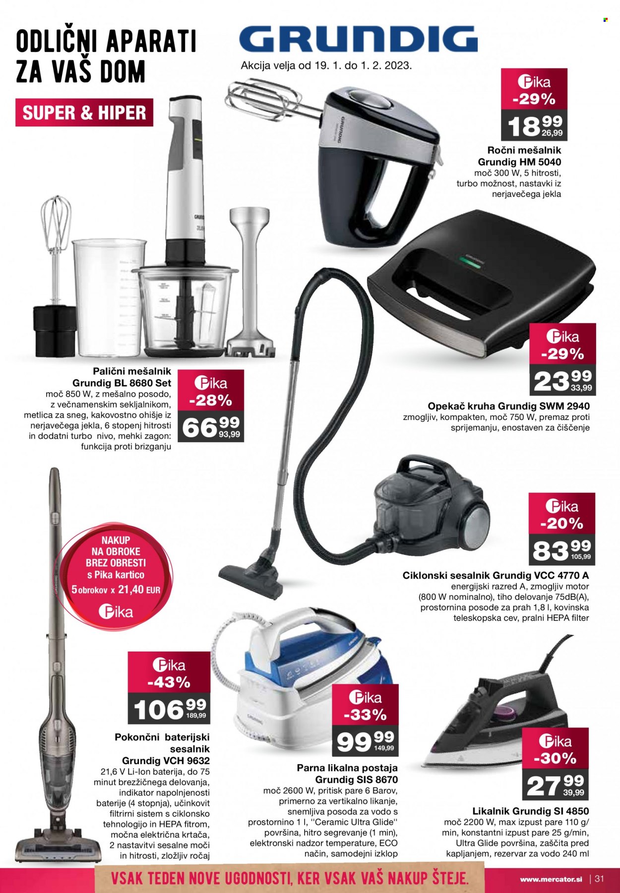 Mercator katalog - 19.1.2023 - 25.1.2023. Stran 31