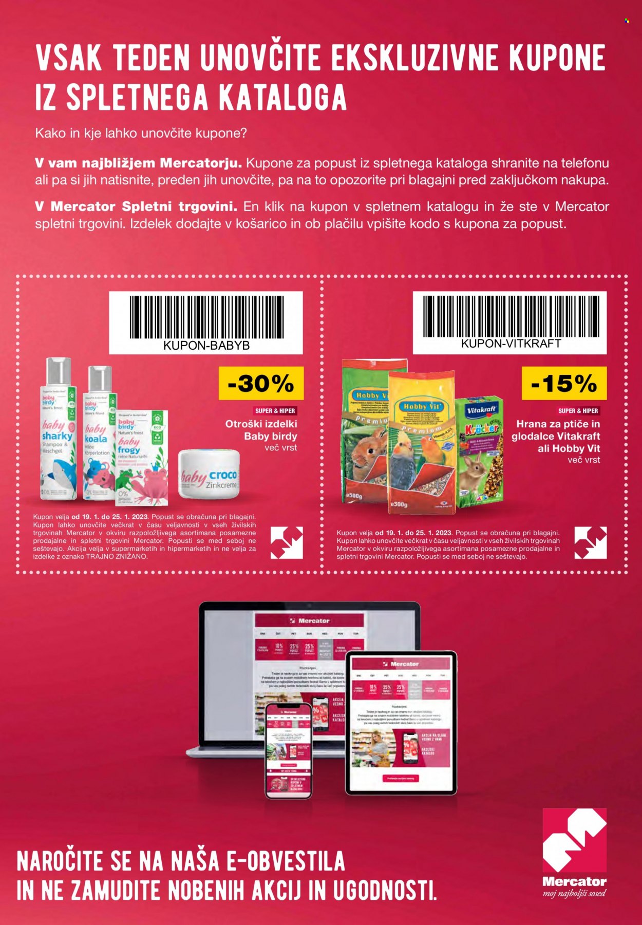 Mercator katalog - 19.1.2023 - 25.1.2023. Stran 33