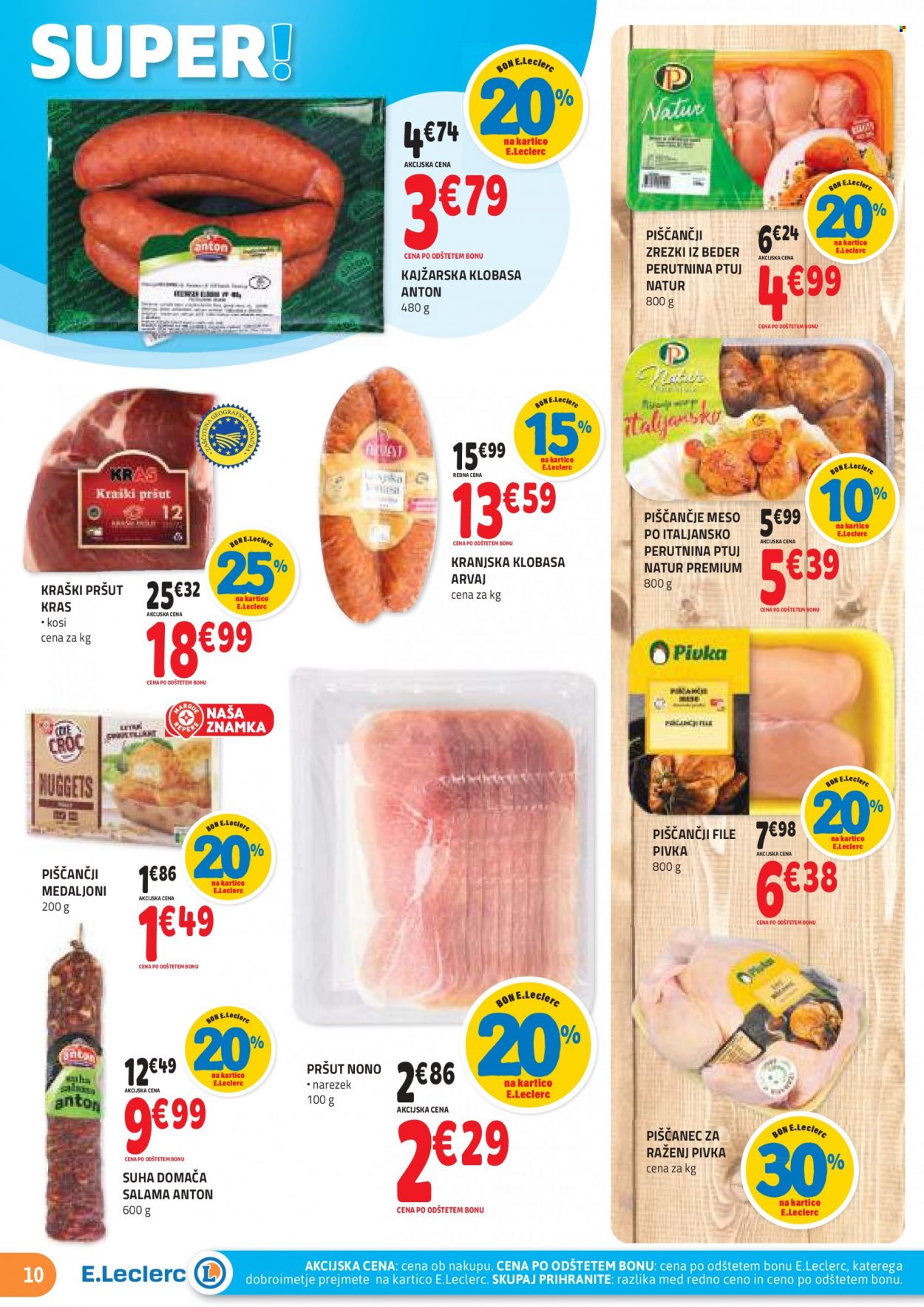 E.Leclerc katalog - 18.1.2023 - 28.1.2023. Stran 10
