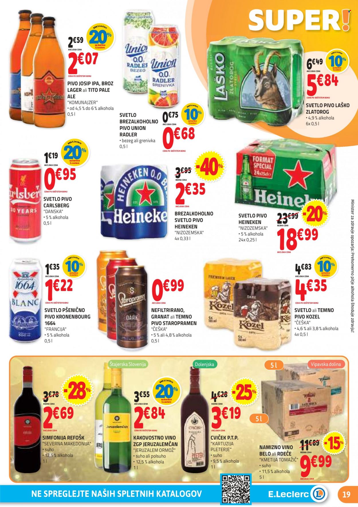 E.Leclerc katalog - 18.1.2023 - 28.1.2023. Stran 19