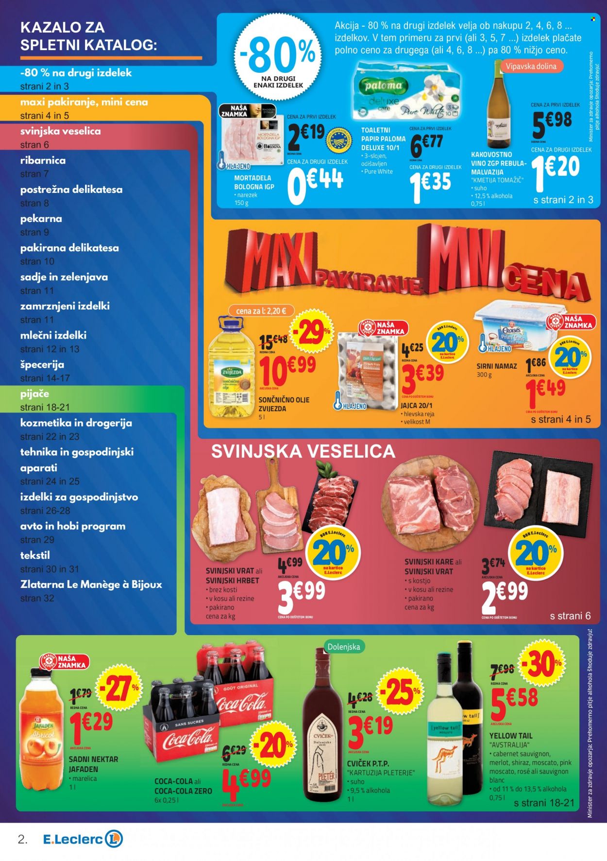 E.Leclerc katalog - 18.1.2023 - 28.1.2023. Stran 2
