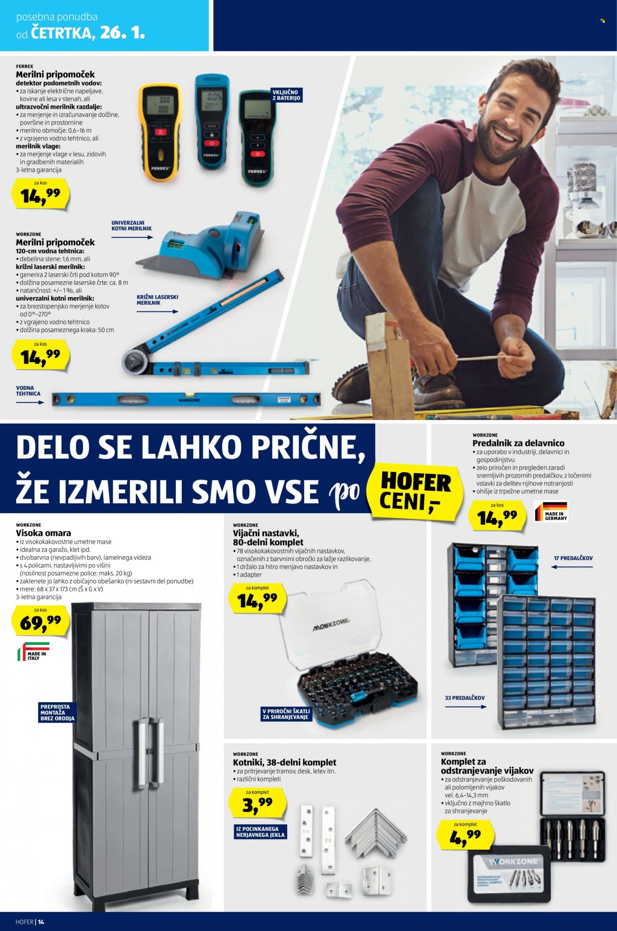 Hofer katalog - 19.1.2023 - 28.1.2023. Stran 14