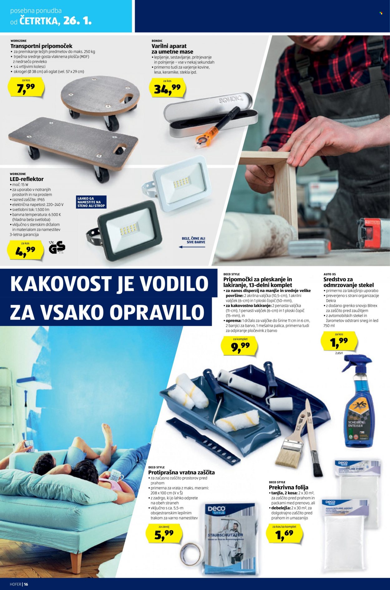 Hofer katalog - 19.1.2023 - 28.1.2023. Stran 16