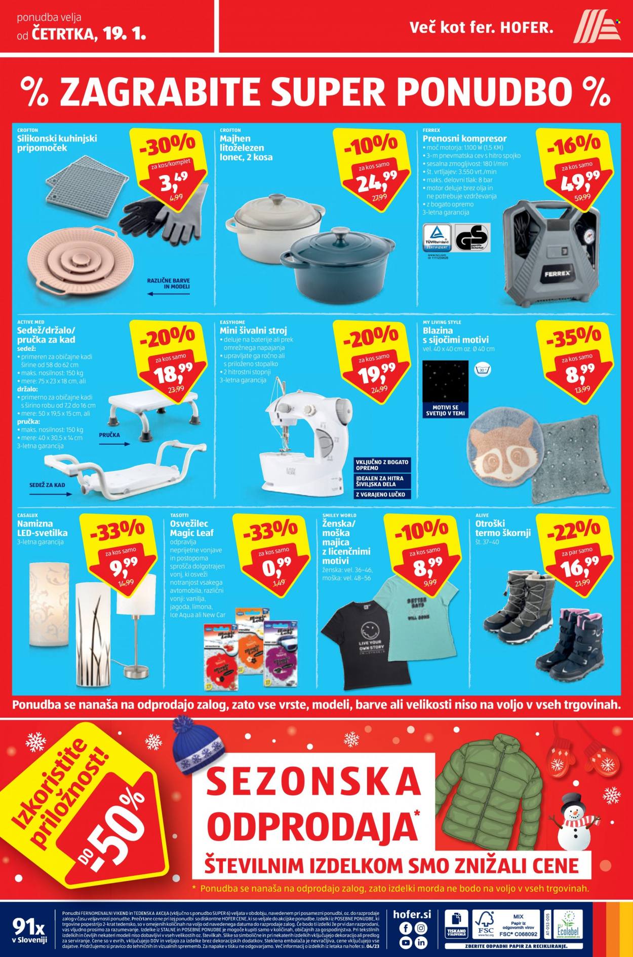 Hofer katalog - 19.1.2023 - 28.1.2023. Stran 20