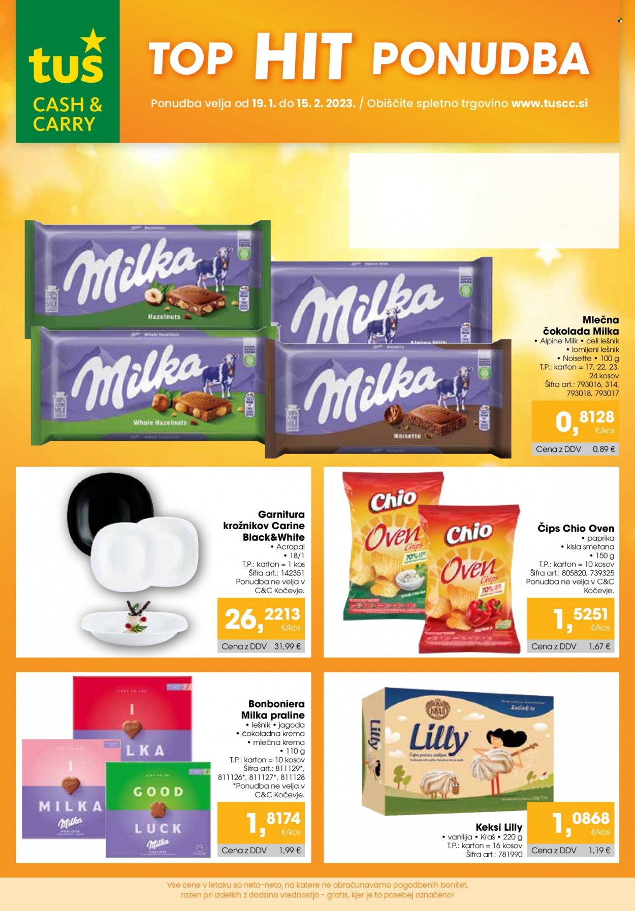 Tuš Cash & Carry katalog - 19.1.2023 - 15.2.2023. Stran 1