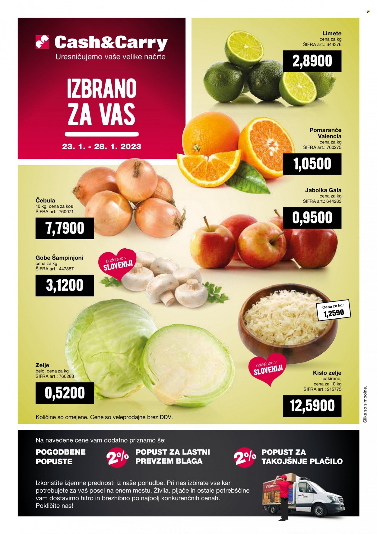 Mercator Cash & Carry katalog - 23.1.2023 - 28.1.2023. Stran 1