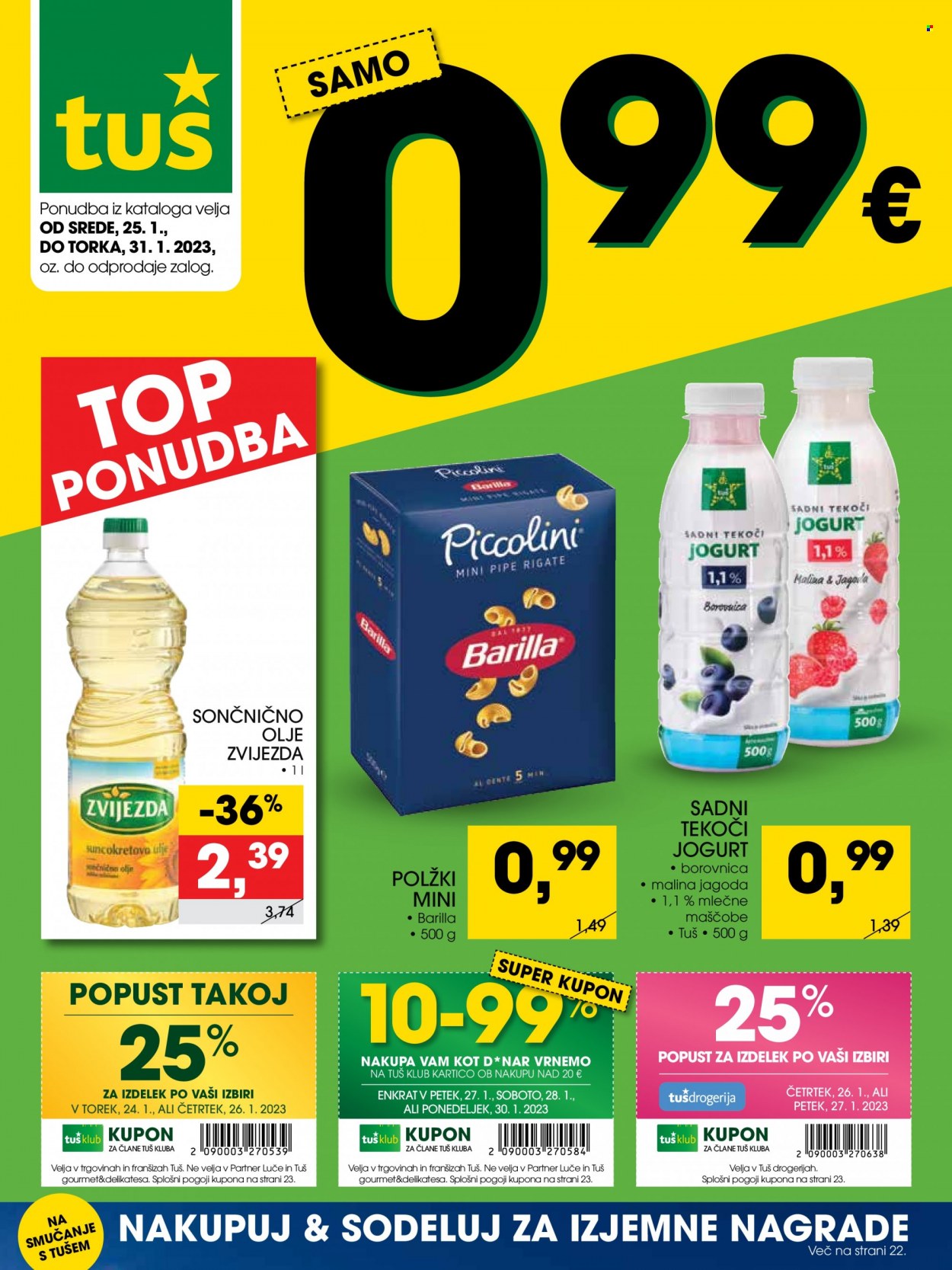 Tuš katalog - 25.1.2023 - 31.1.2023. Stran 1