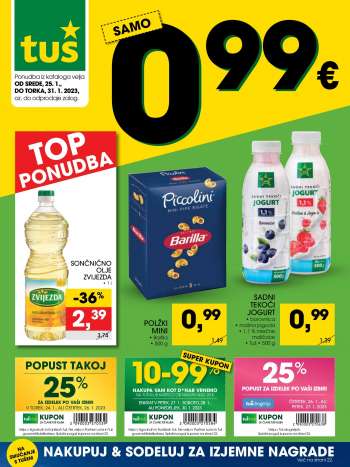 Tuš katalog - 25.1.2023 - 31.1.2023.