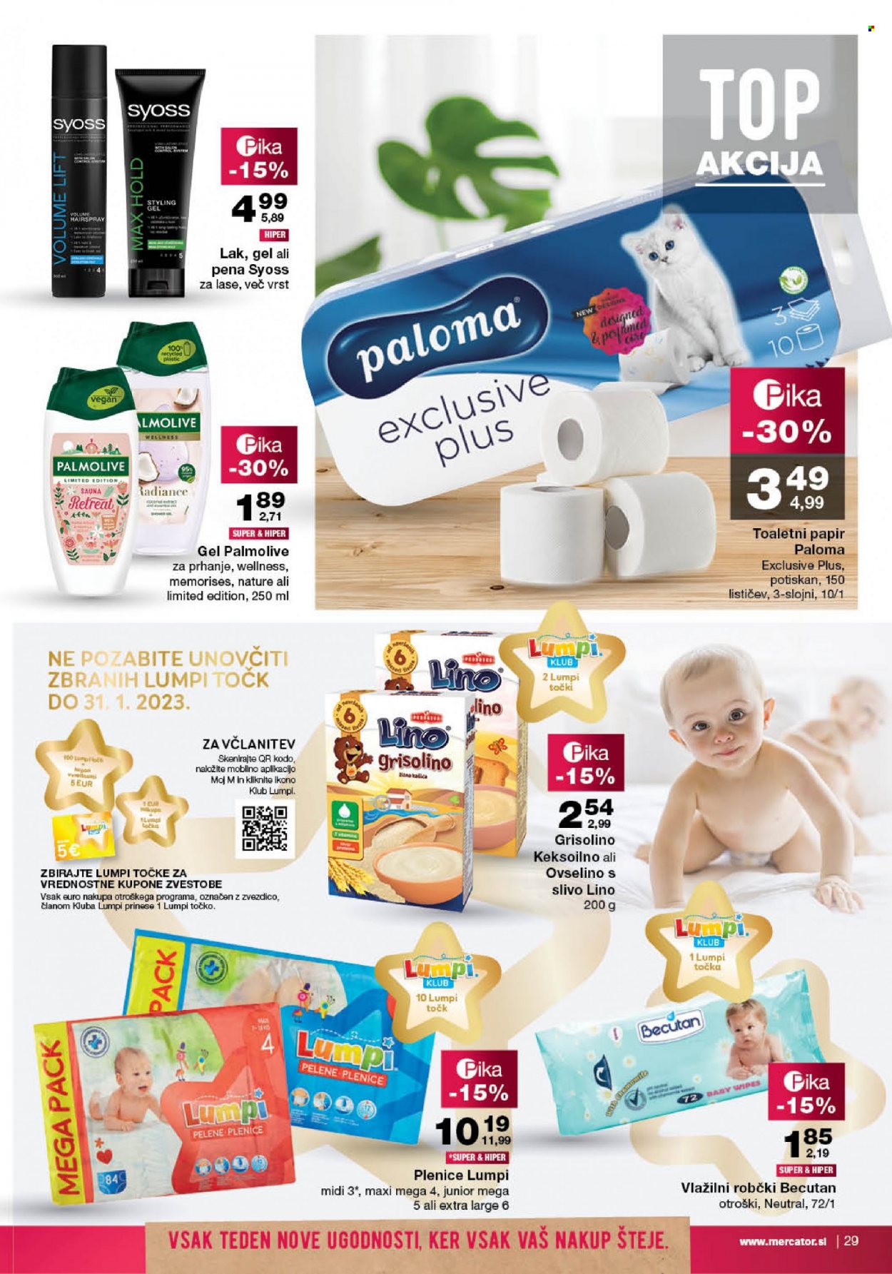 Mercator katalog - 25.1.2023 - 1.2.2023. Stran 29