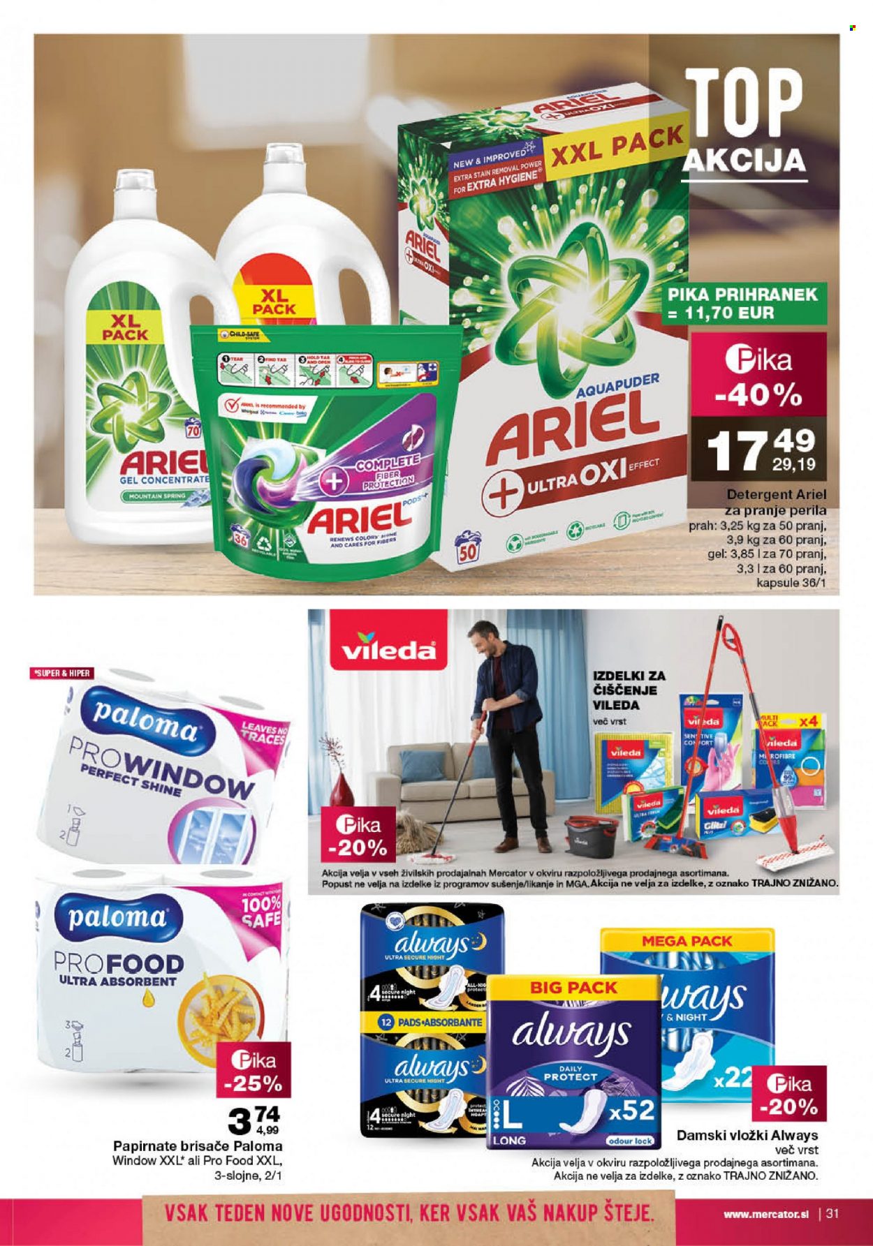 Mercator katalog - 25.1.2023 - 1.2.2023. Stran 31