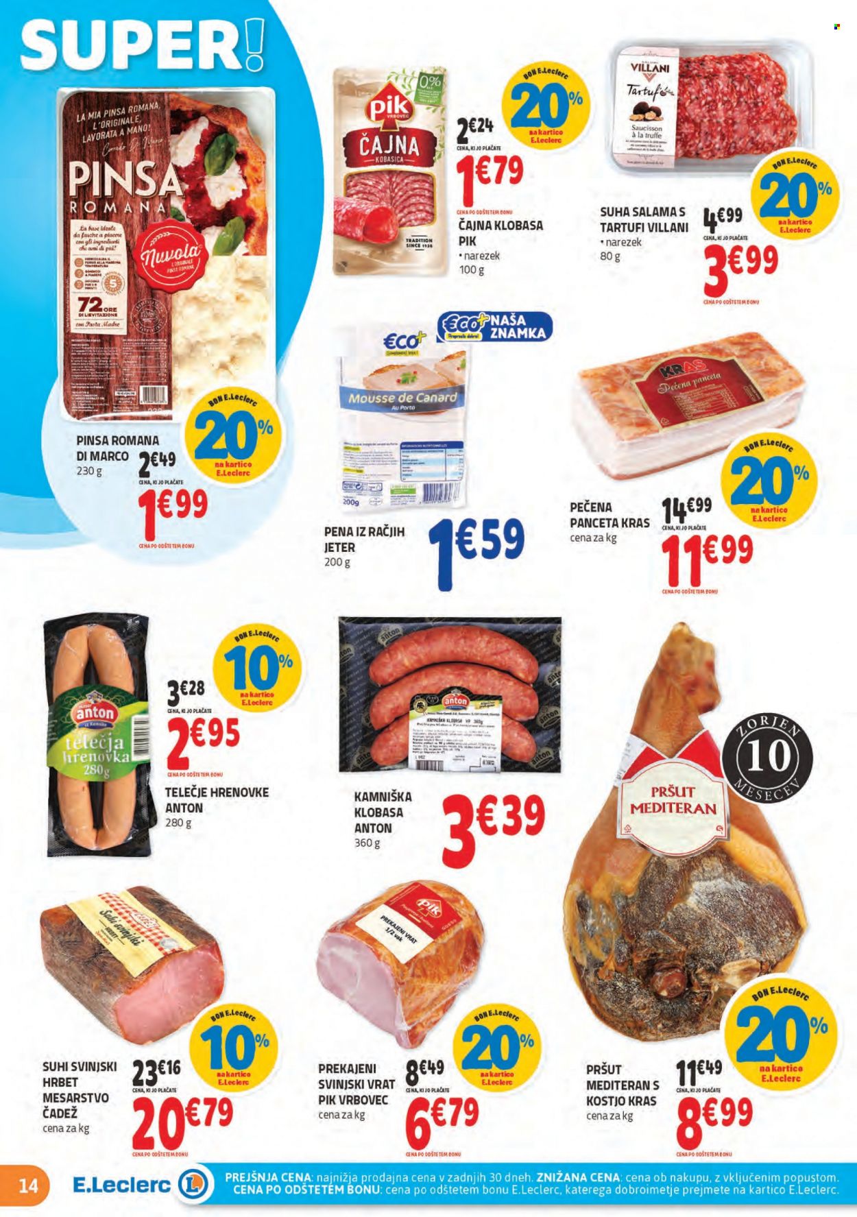 E.Leclerc katalog - 25.1.2023 - 4.2.2023. Stran 14