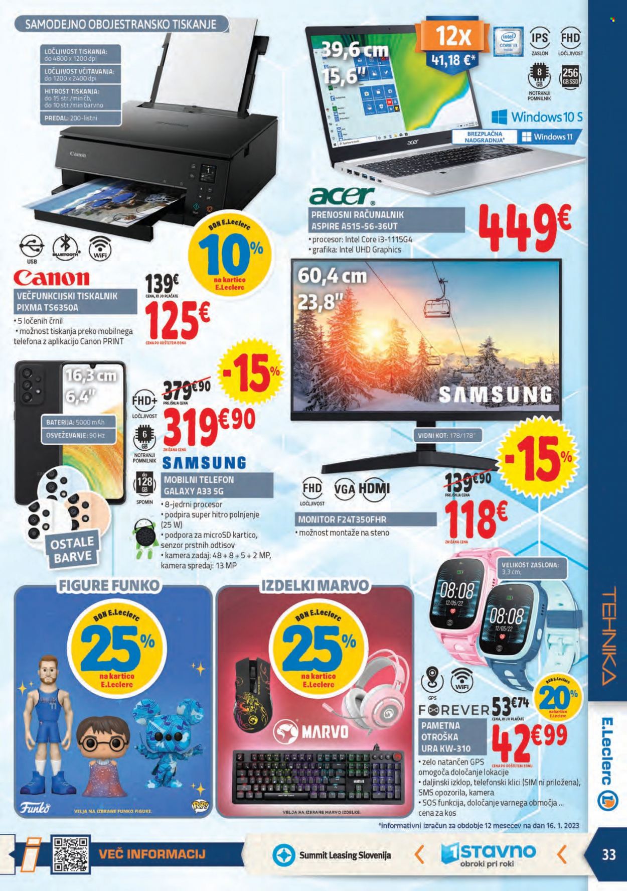 E.Leclerc katalog - 25.1.2023 - 4.2.2023. Stran 33