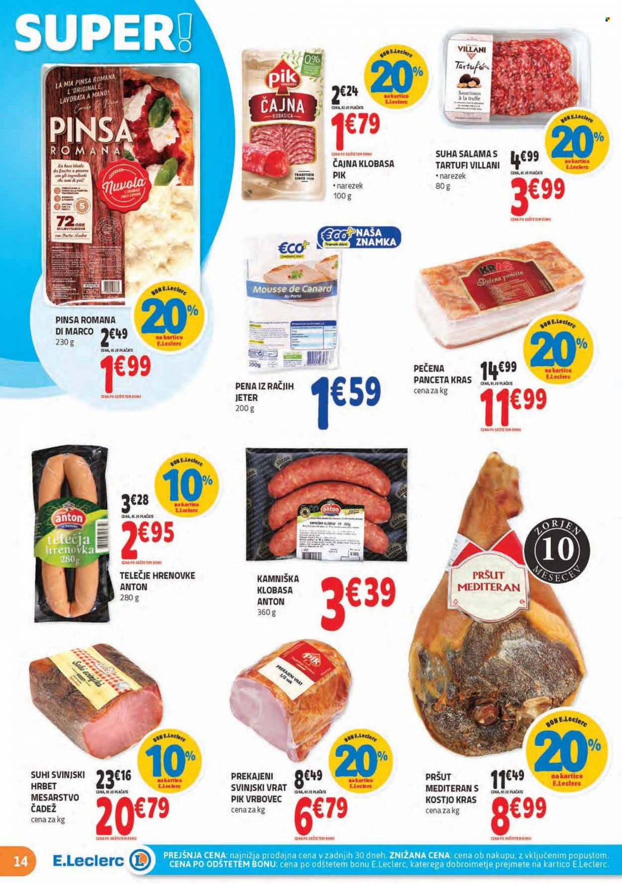E.Leclerc katalog - 25.1.2023 - 4.2.2023. Stran 14