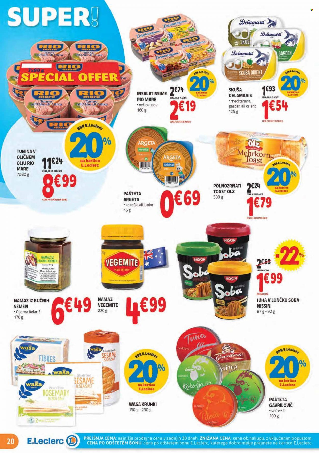 E.Leclerc katalog - 25.1.2023 - 4.2.2023. Stran 20