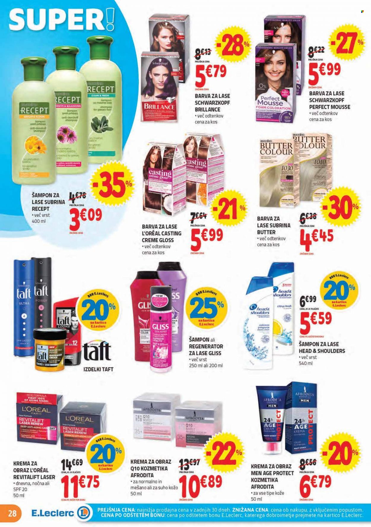 E.Leclerc katalog - 25.1.2023 - 4.2.2023. Stran 28