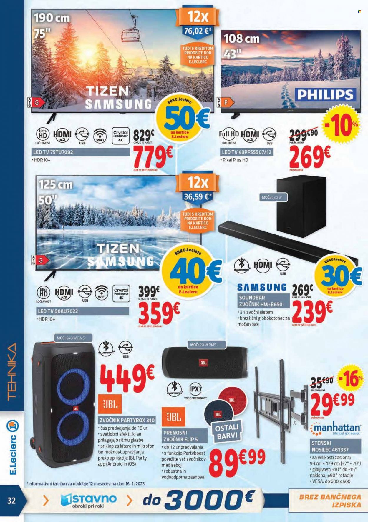 E.Leclerc katalog - 25.1.2023 - 4.2.2023. Stran 32