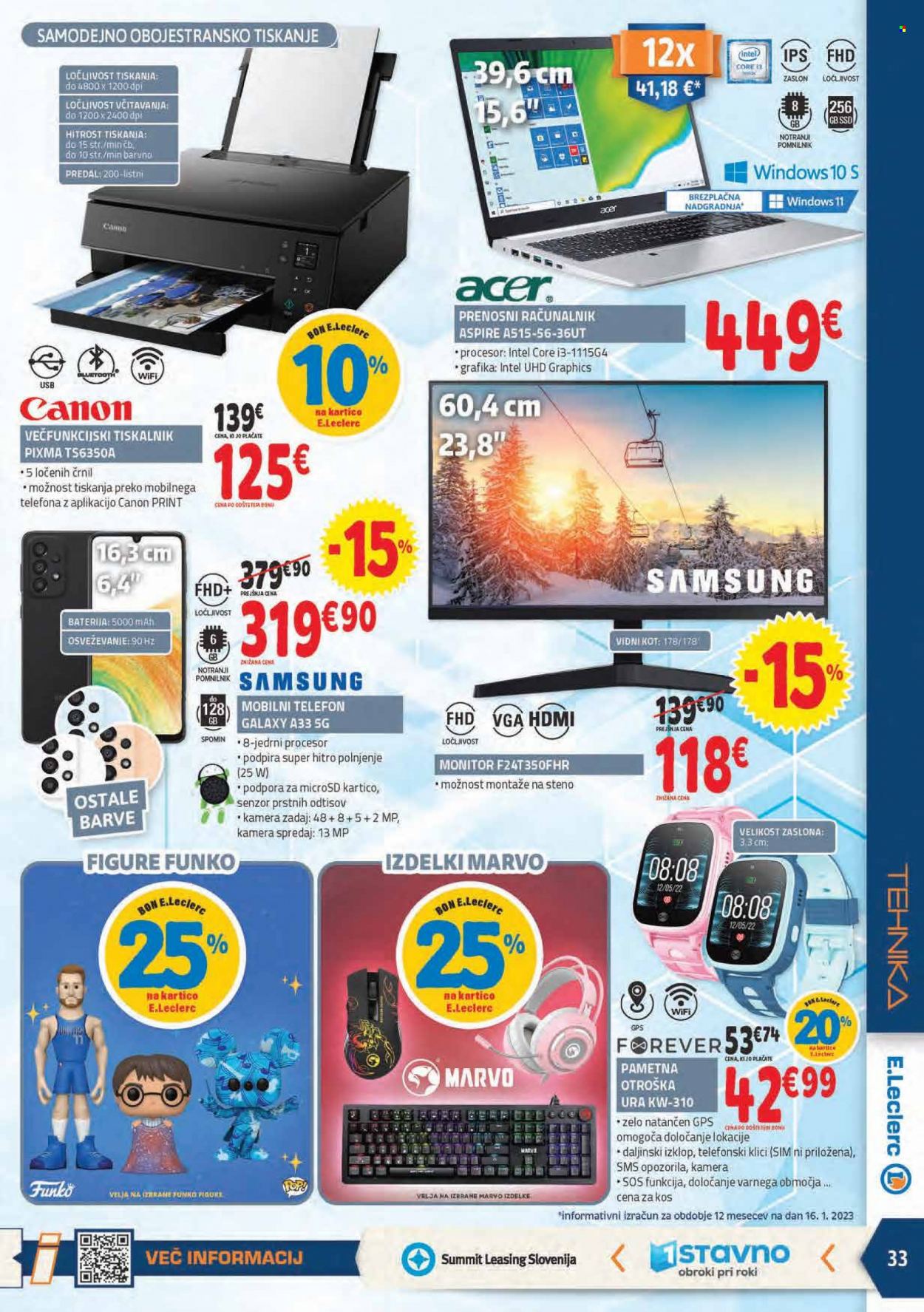 E.Leclerc katalog - 25.1.2023 - 4.2.2023. Stran 33