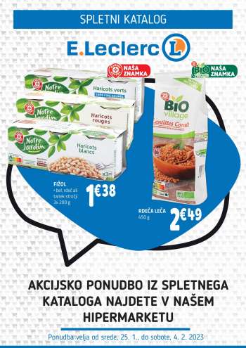 E.Leclerc katalog - 25.1.2023 - 4.2.2023.