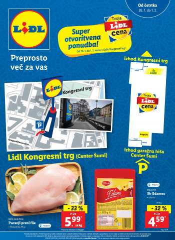 Lidl katalog - 26.1.2023 - 1.2.2023.