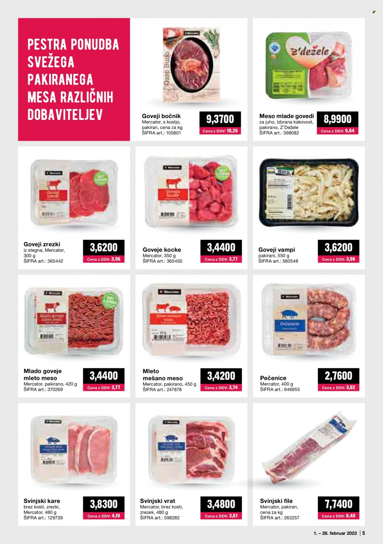 Mercator Cash & Carry katalog - 1.2.2023 - 28.2.2023. Stran 5