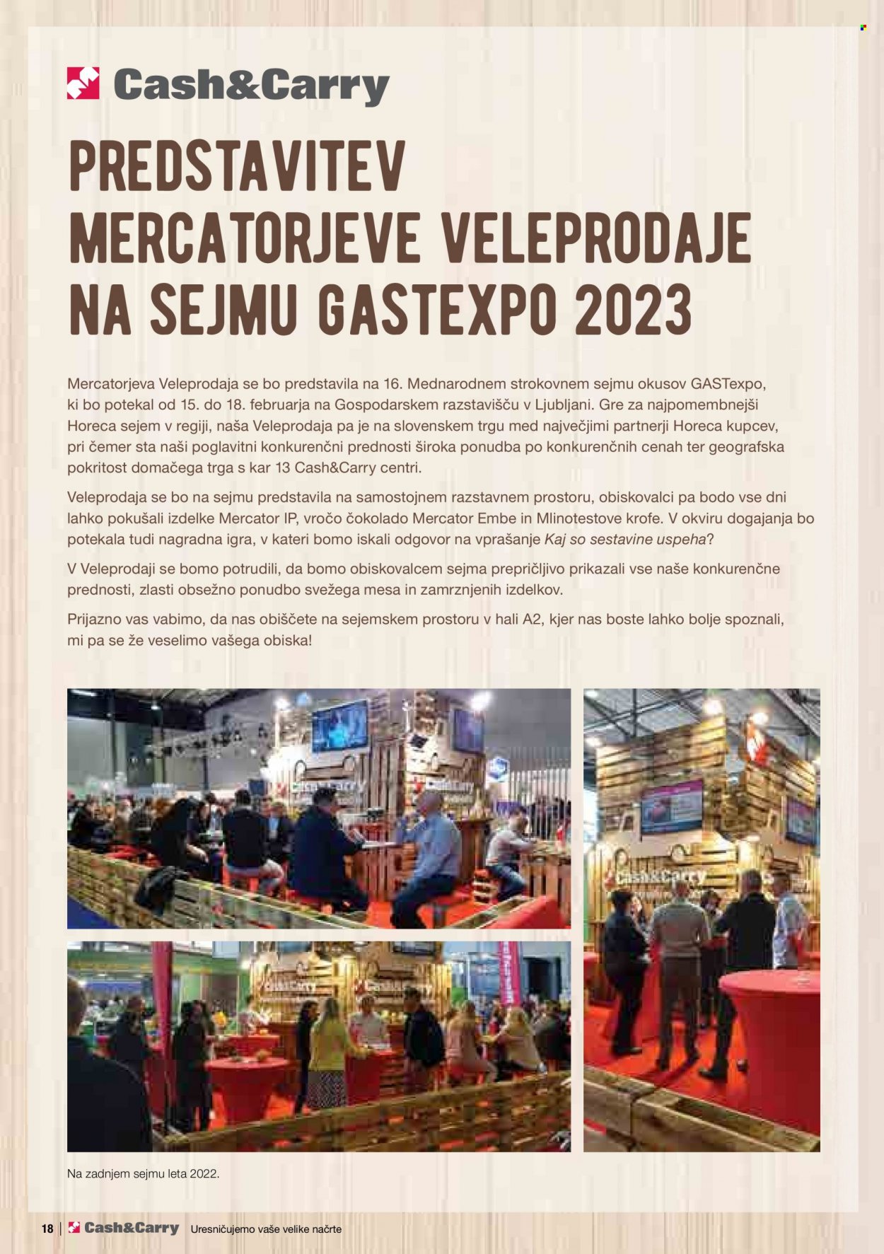Mercator Cash & Carry katalog - 1.2.2023 - 28.2.2023. Stran 18