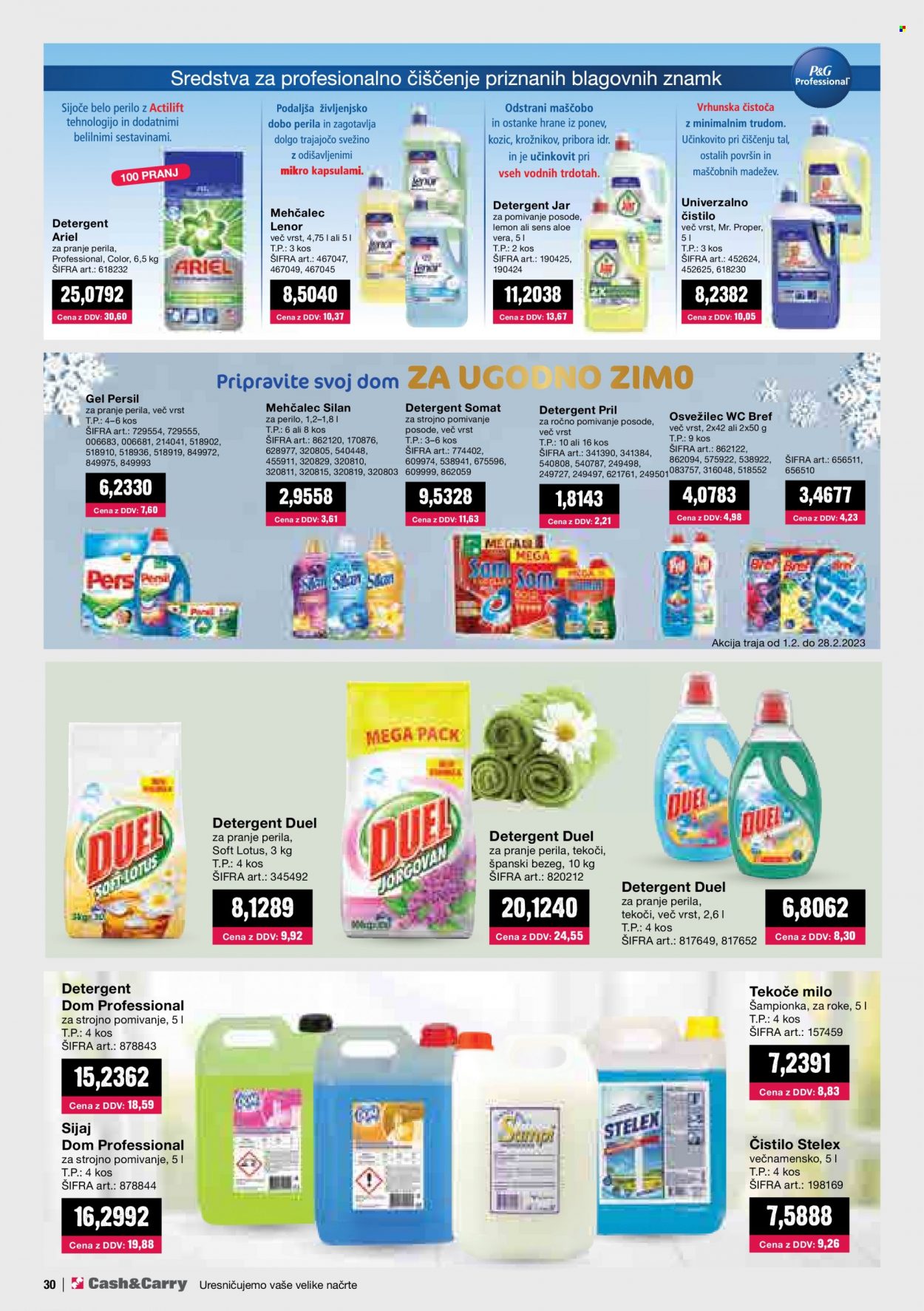 Mercator Cash & Carry katalog - 1.2.2023 - 28.2.2023. Stran 30