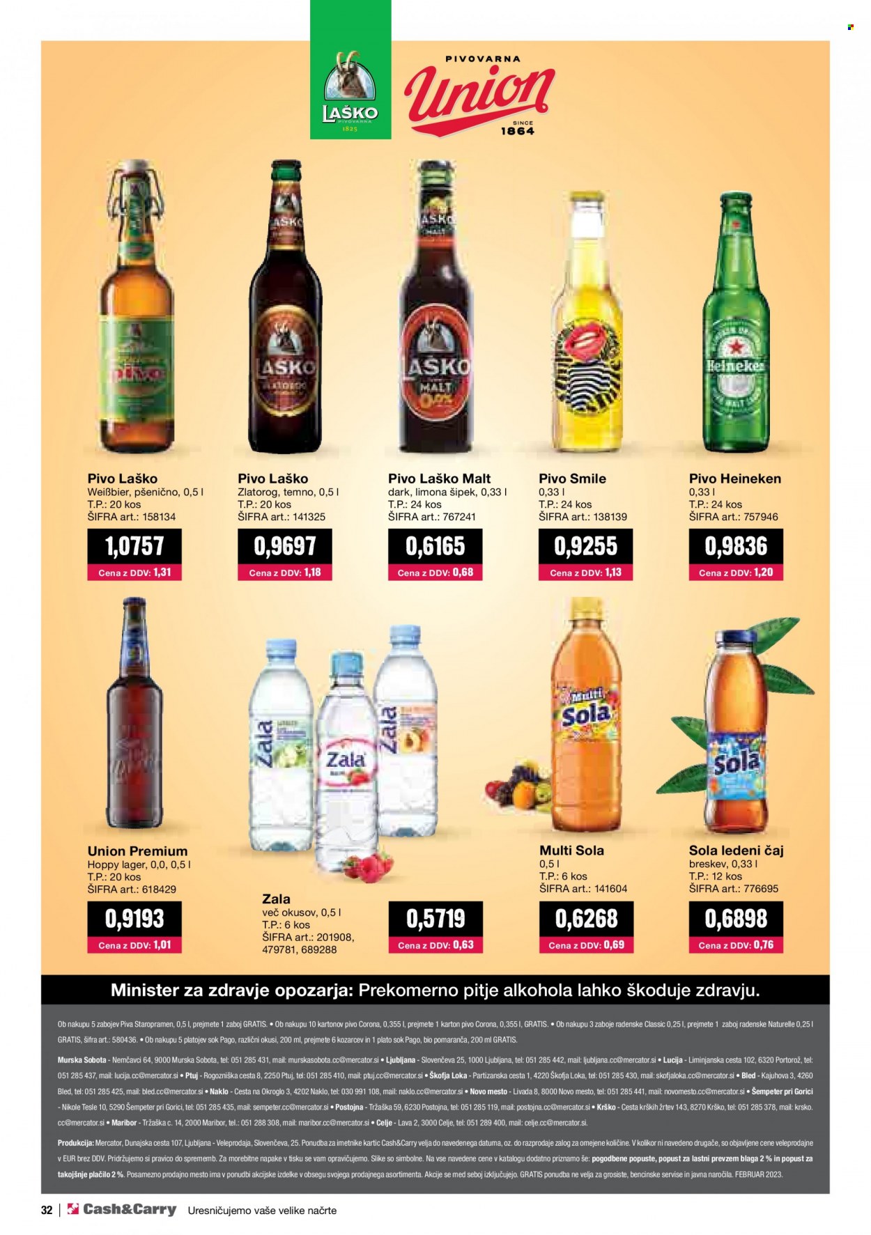 Mercator Cash & Carry katalog - 1.2.2023 - 28.2.2023. Stran 32