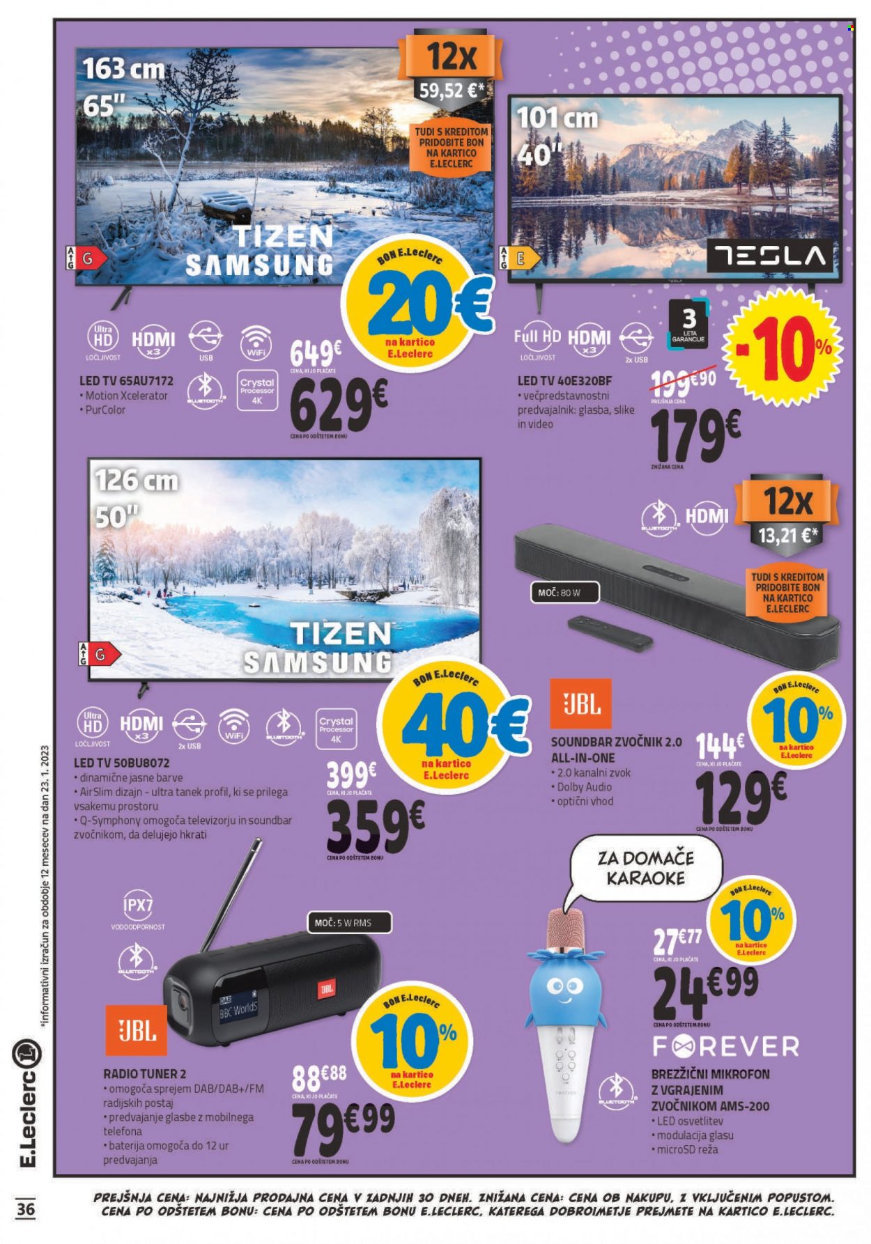 E.Leclerc katalog - 1.2.2023 - 11.2.2023. Stran 36