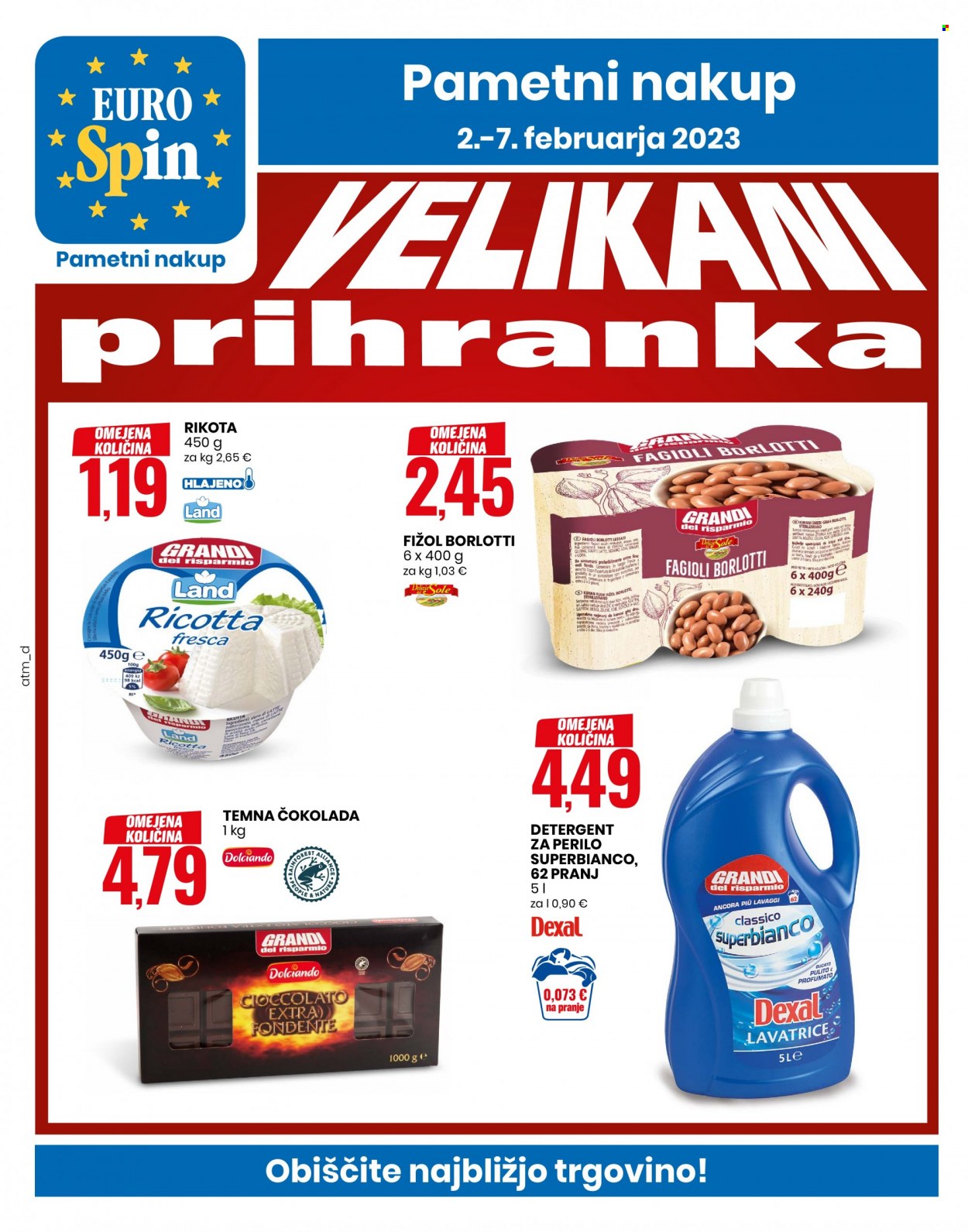 EuroSpin katalog - 2.2.2023 - 7.2.2023. Stran 1