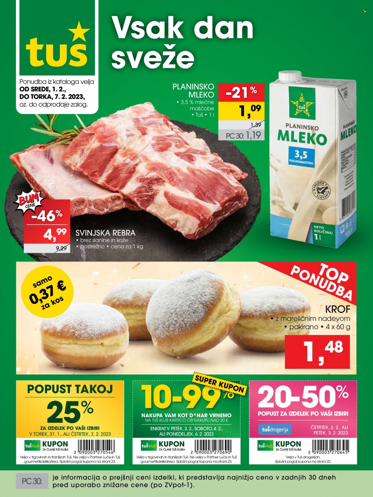 Tuš katalog - 1.2.2023 - 7.2.2023. Stran 1