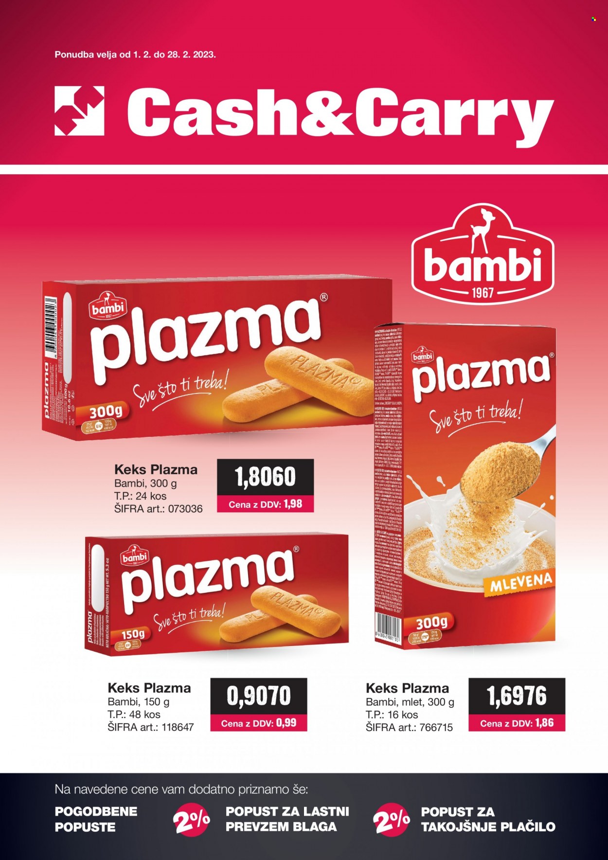 Mercator Cash & Carry katalog - 1.2.2023 - 28.2.2023. Stran 1